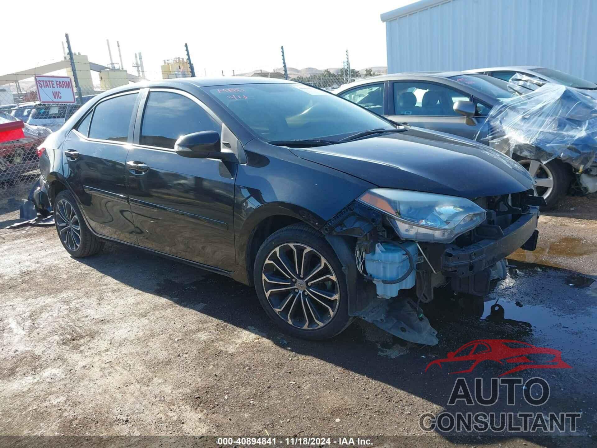 TOYOTA COROLLA 2016 - 5YFBURHE2GP383604