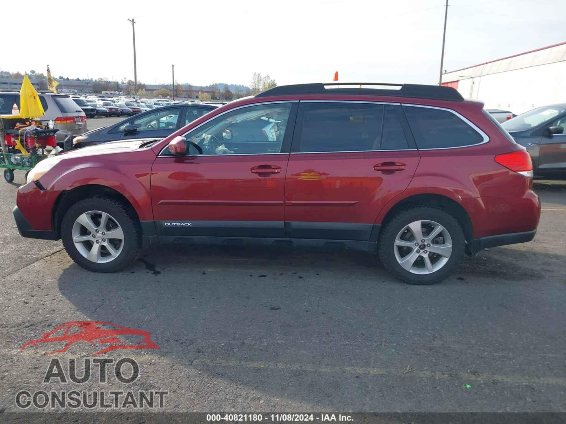 SUBARU OUTBACK 2013 - 4S4BRBLC1D3272234