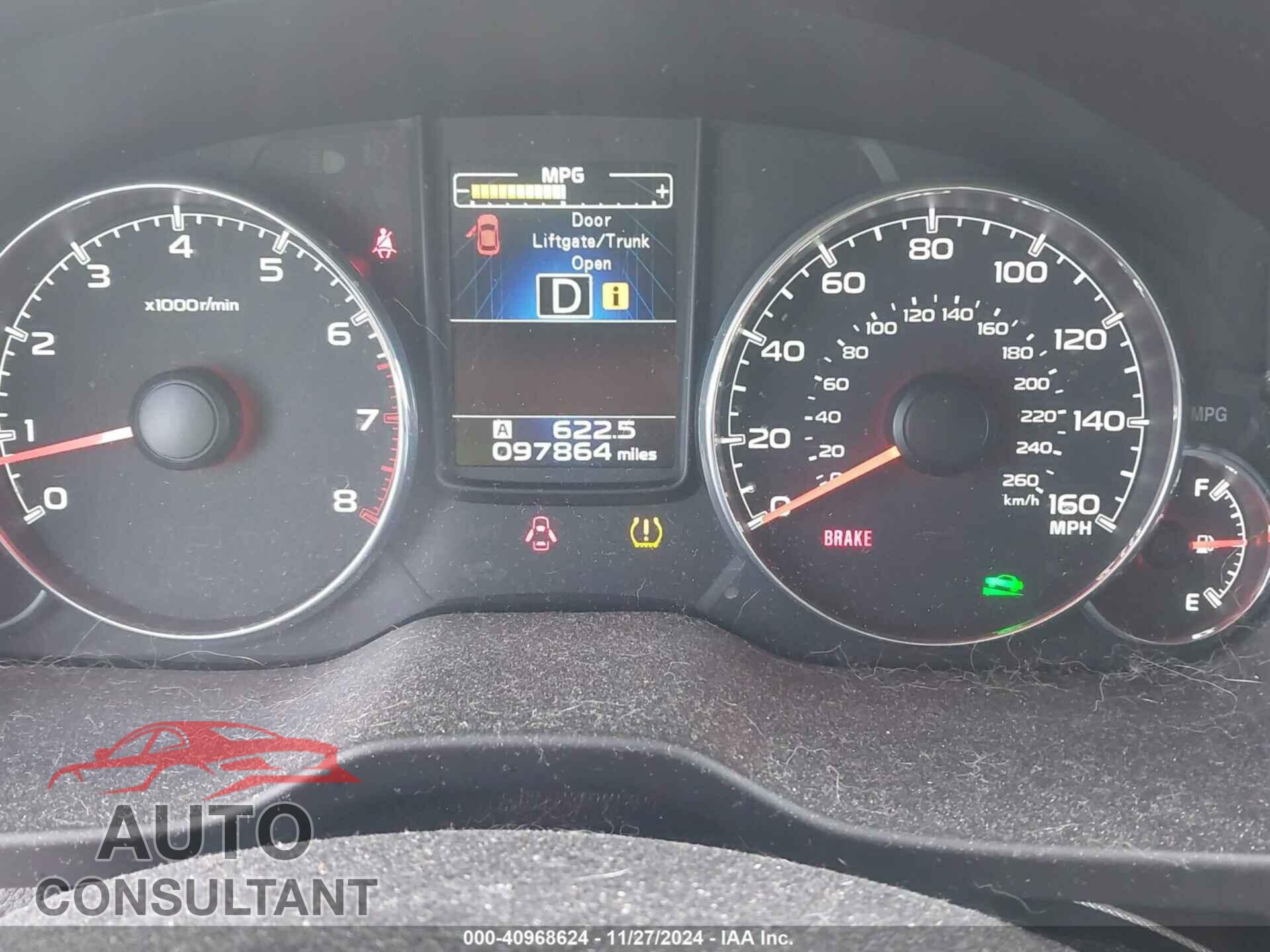SUBARU OUTBACK 2013 - 4S4BRDKC8D2213104