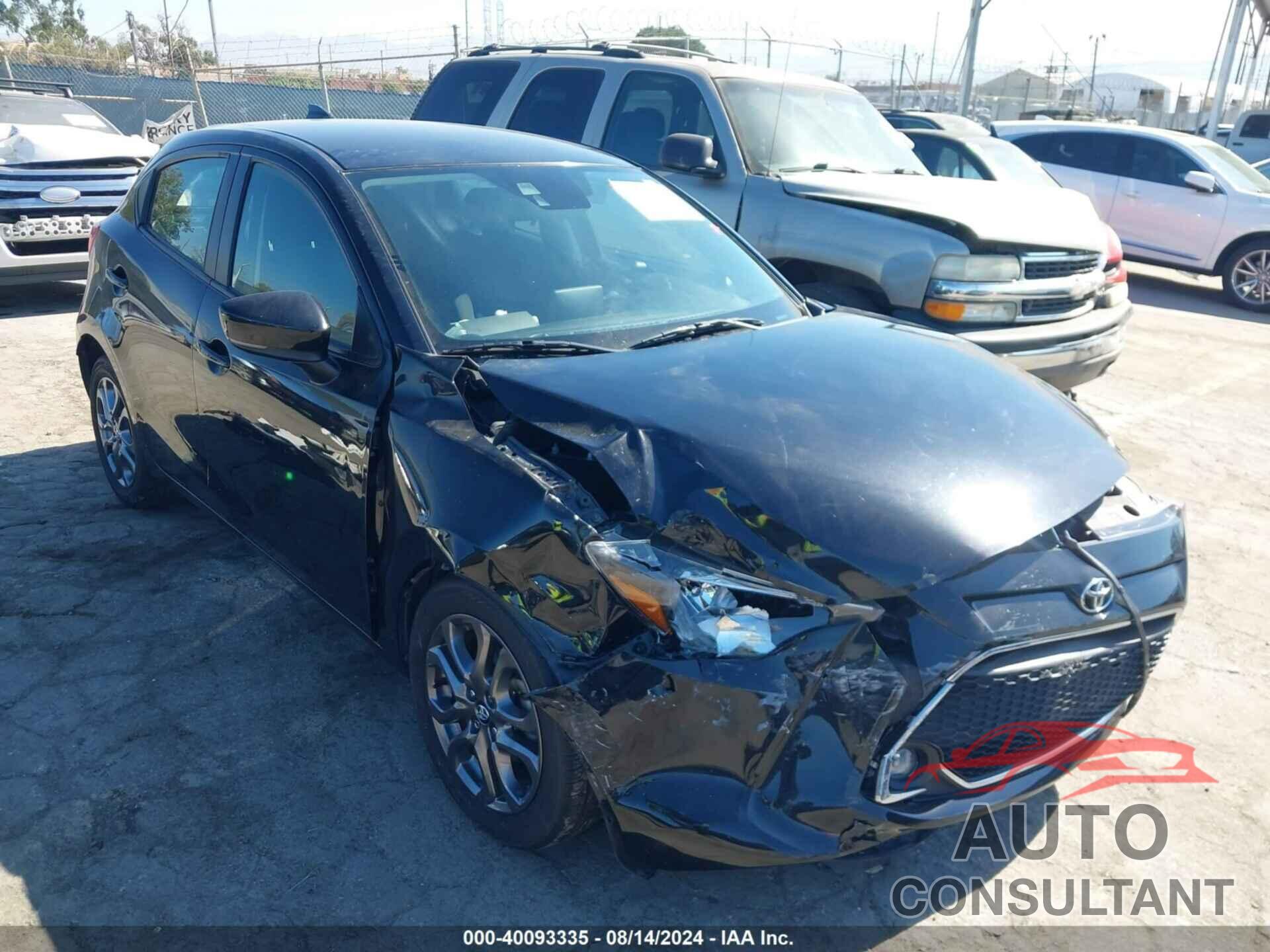 TOYOTA YARIS 2020 - 3MYDLBJV2LY706185