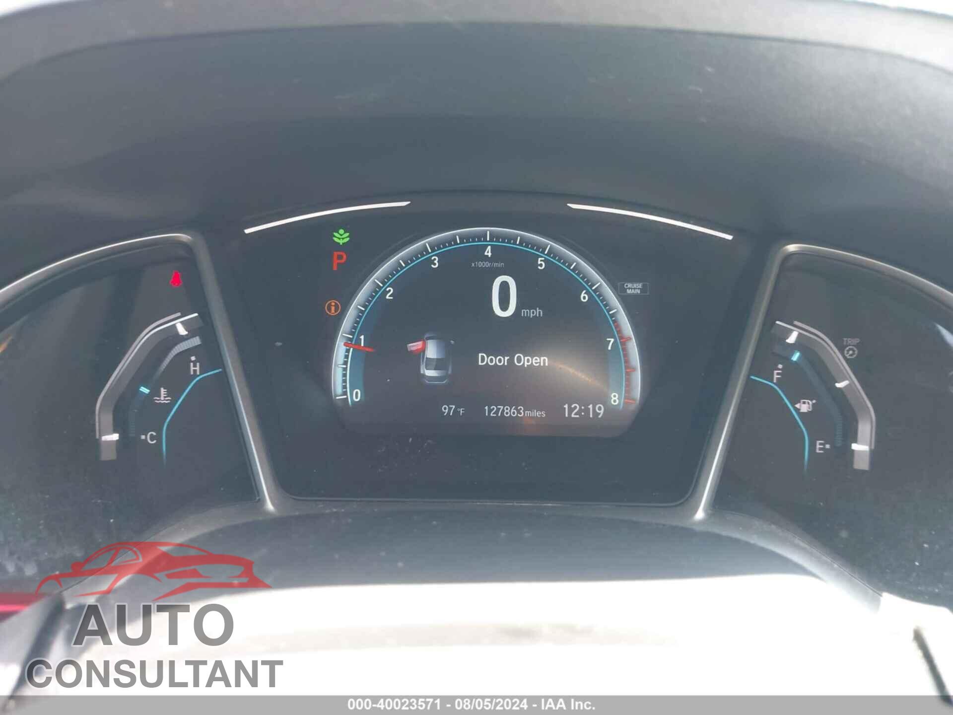 HONDA CIVIC 2017 - 19XFC2F74HE018070