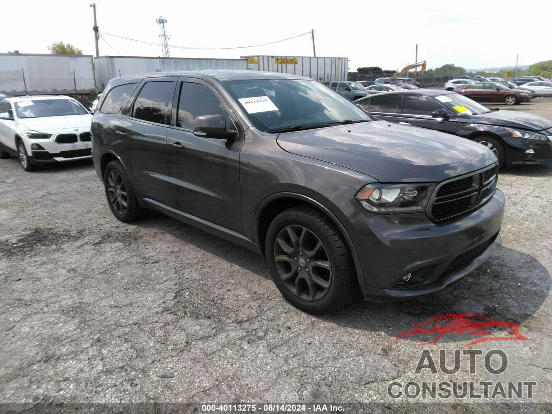 DODGE DURANGO 2017 - 1C4SDJCT3HC681628