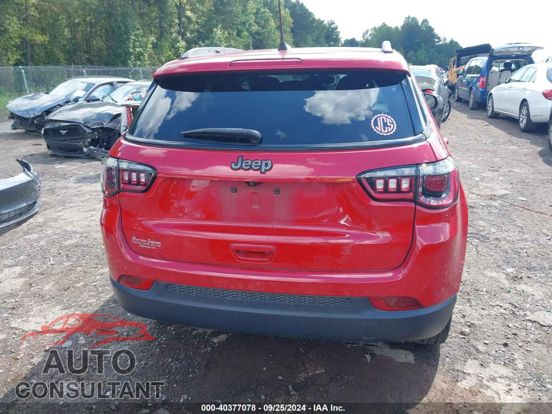 JEEP COMPASS 2021 - 3C4NJCEB1MT552761