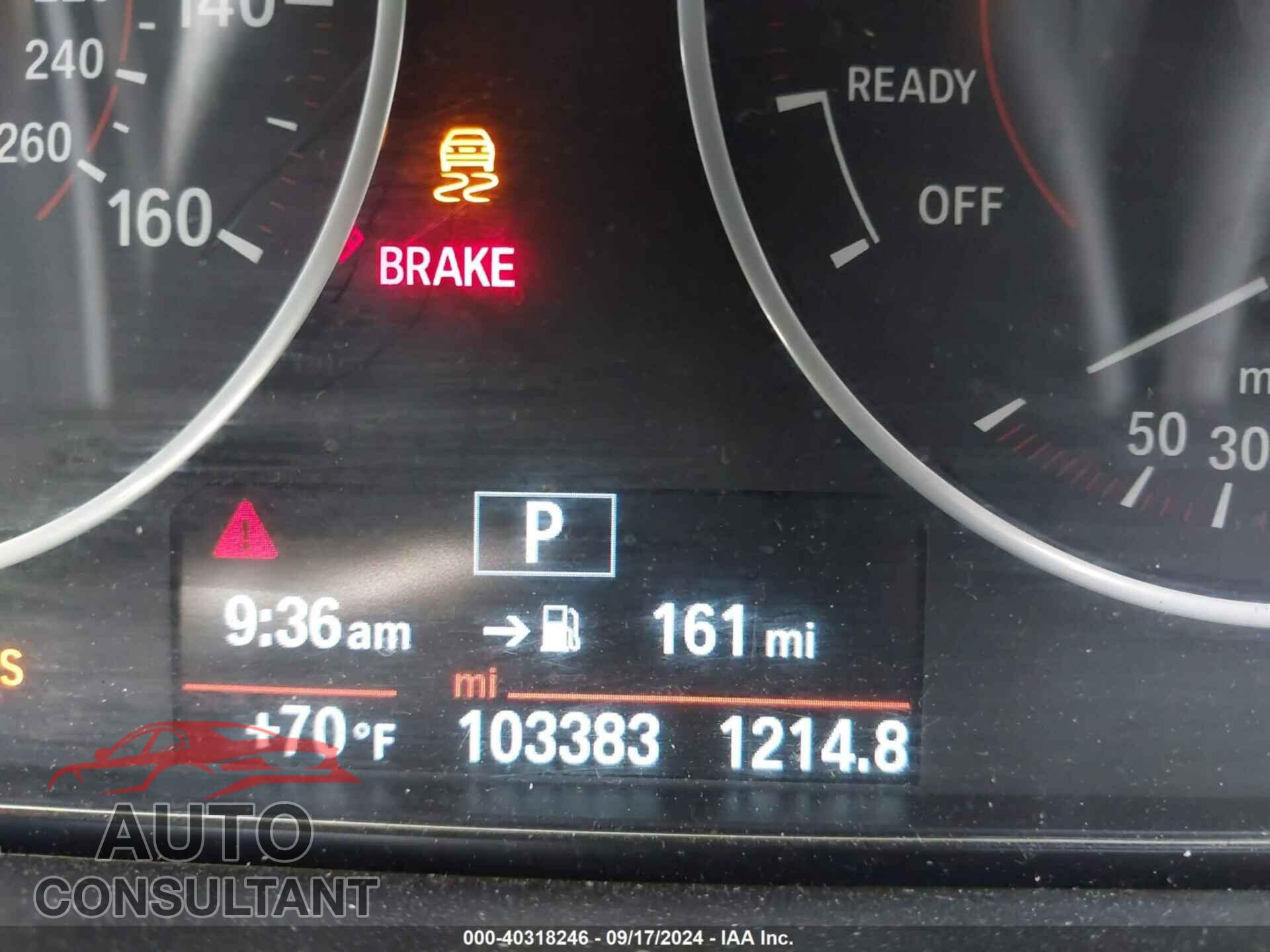BMW 328I 2016 - WBA8E9G56GNT43092