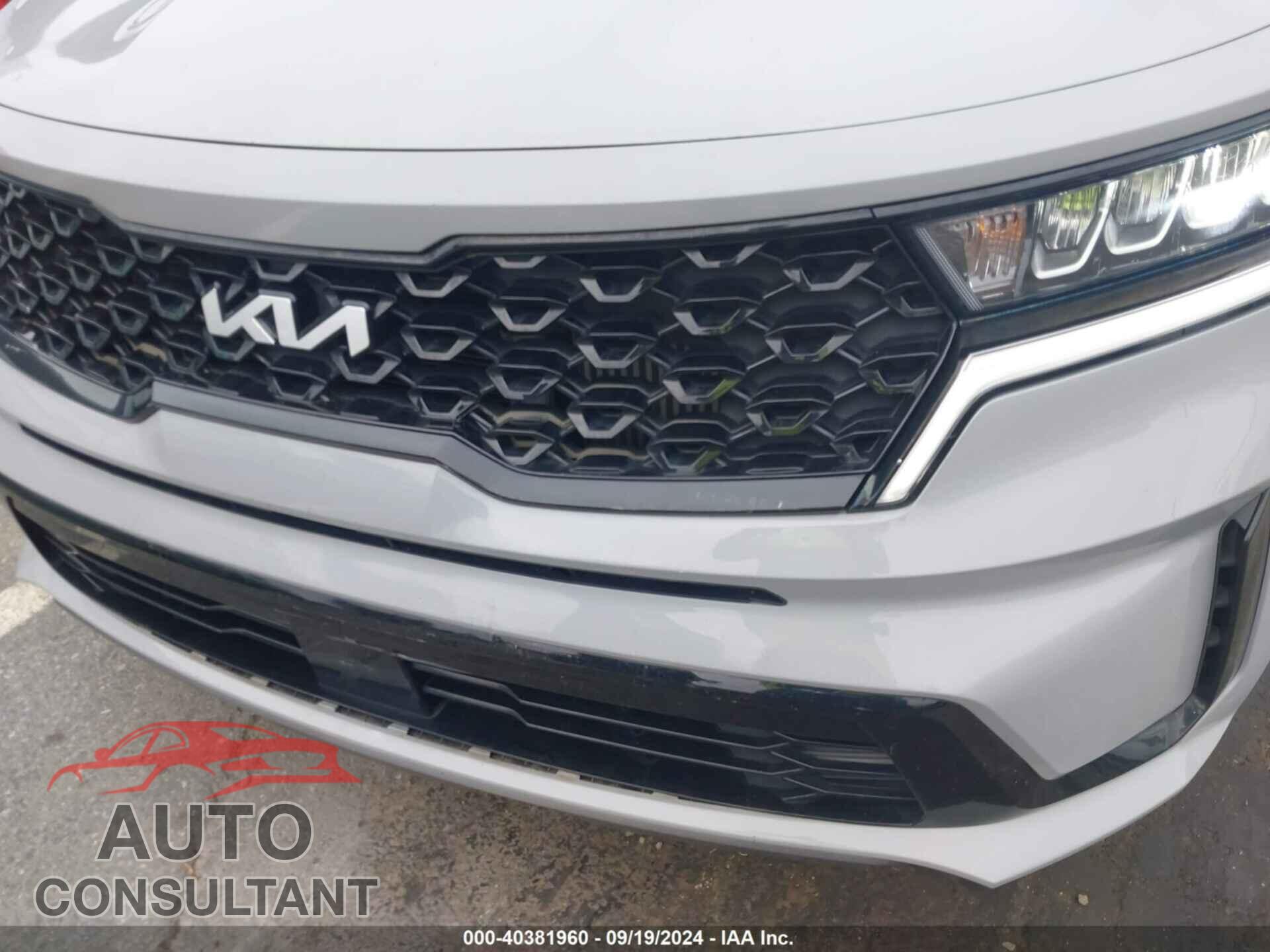 KIA SORENTO 2022 - 5XYRH4LF5NG103603