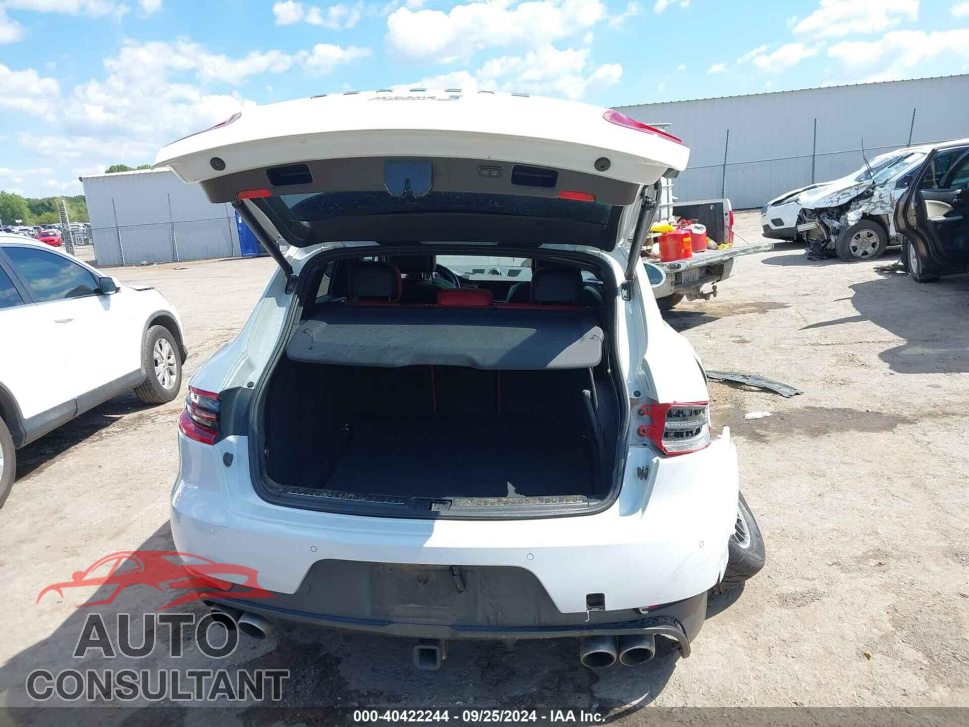 PORSCHE MACAN 2016 - WP1AB2A53GLB48509