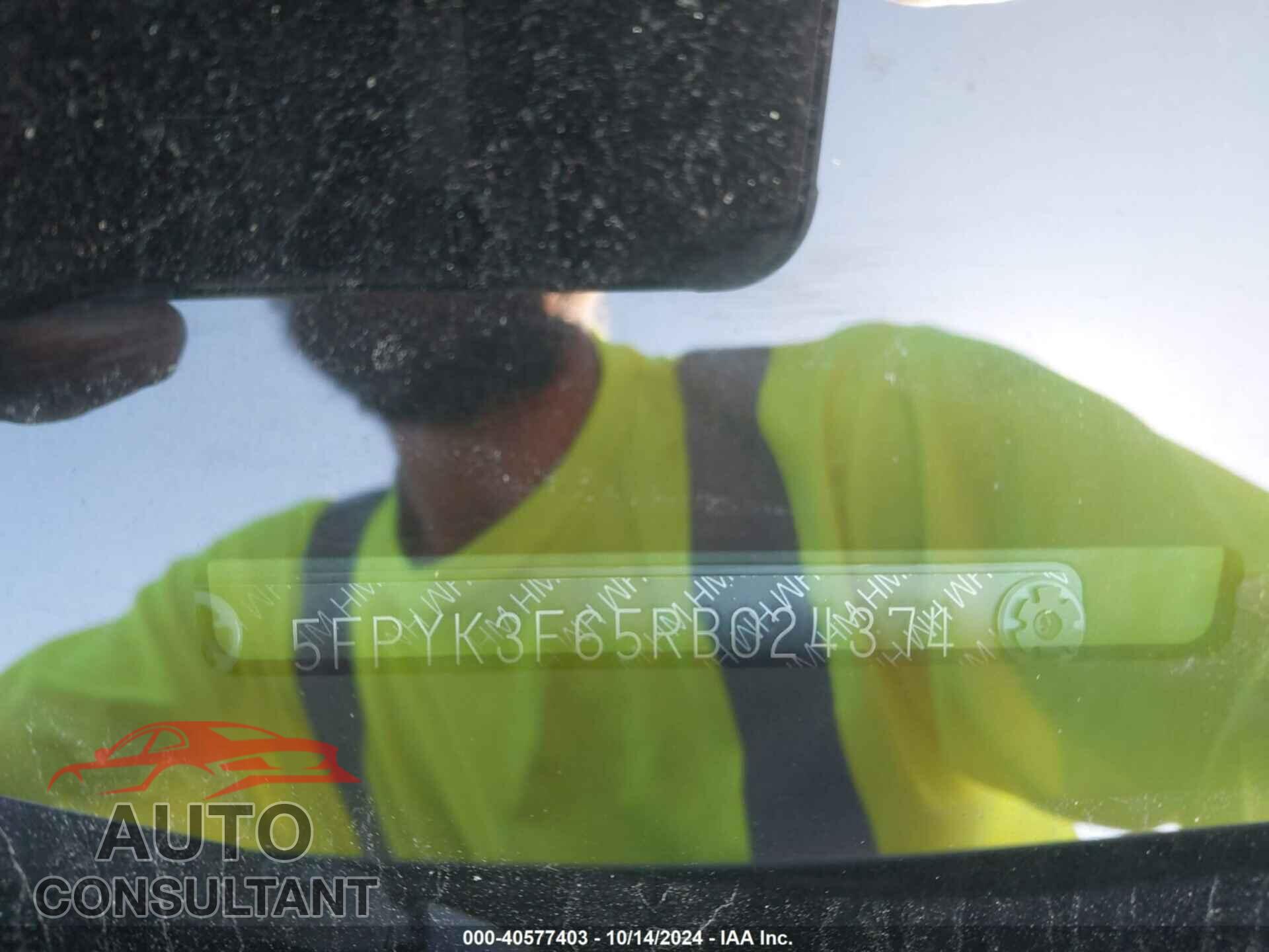 HONDA RIDGELINE 2024 - 5FPYK3F65RB024374