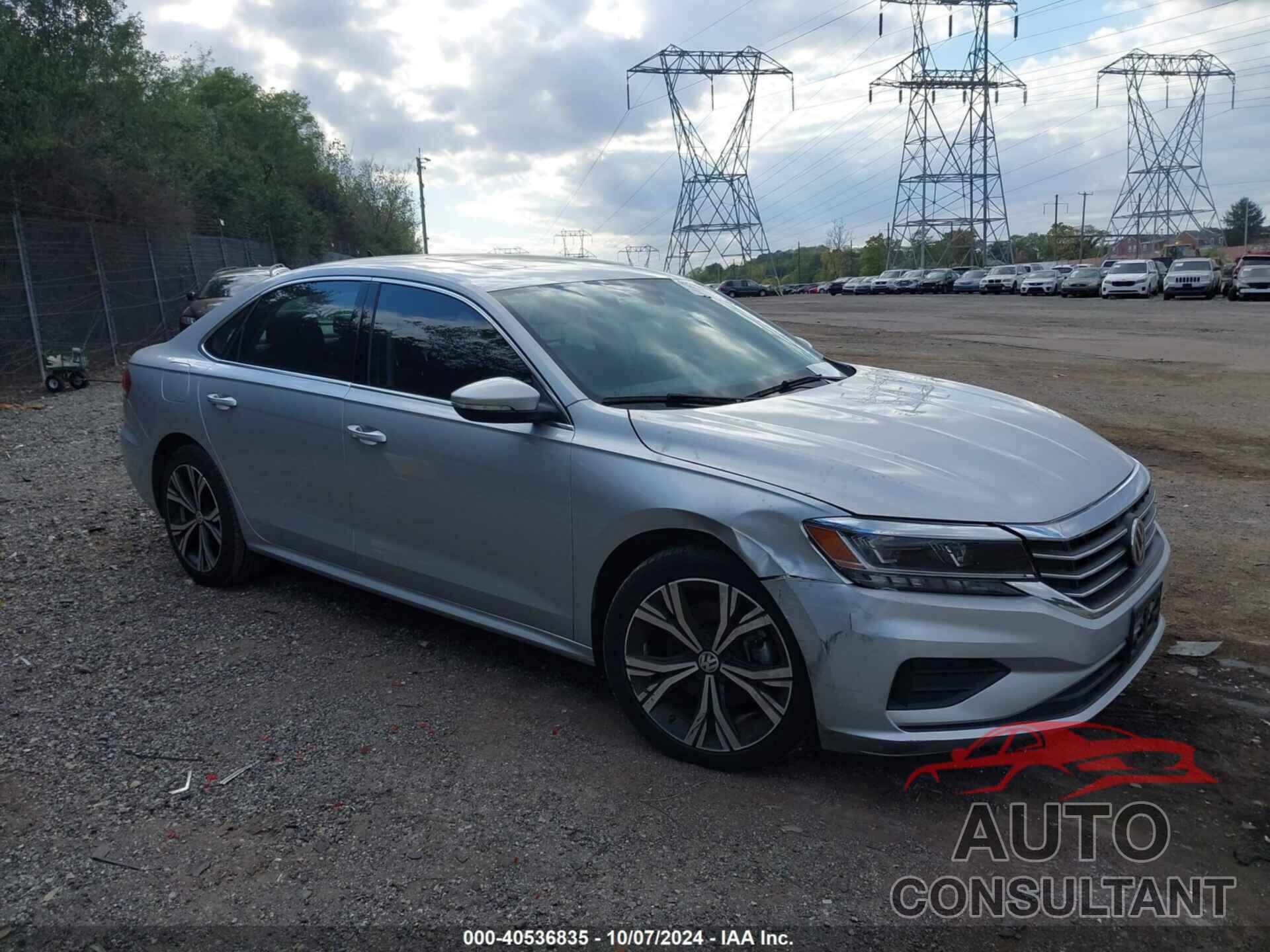 VOLKSWAGEN PASSAT 2021 - 1VWSA7A36MC000139