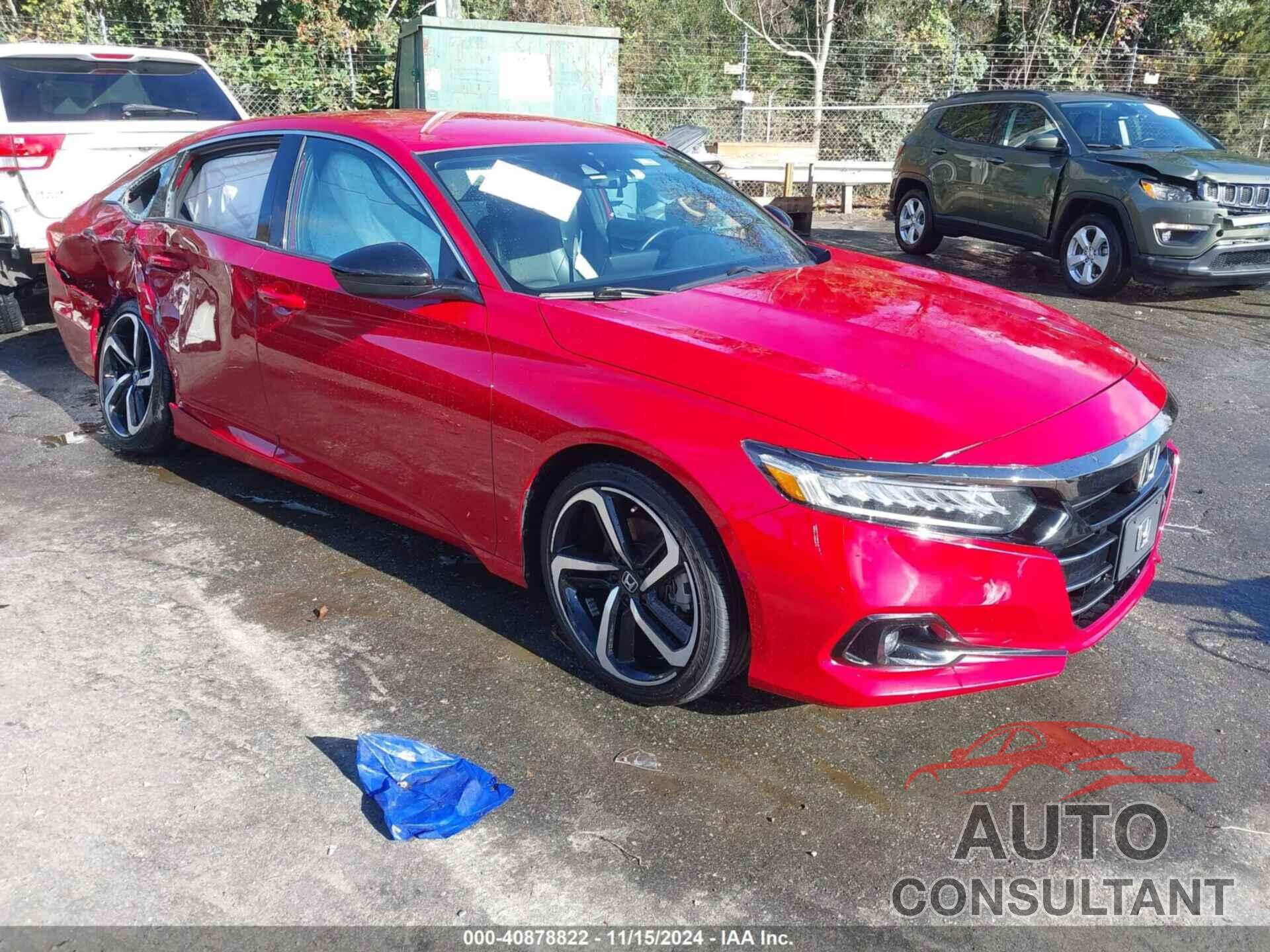 HONDA ACCORD 2021 - 1HGCV1F30MA064014