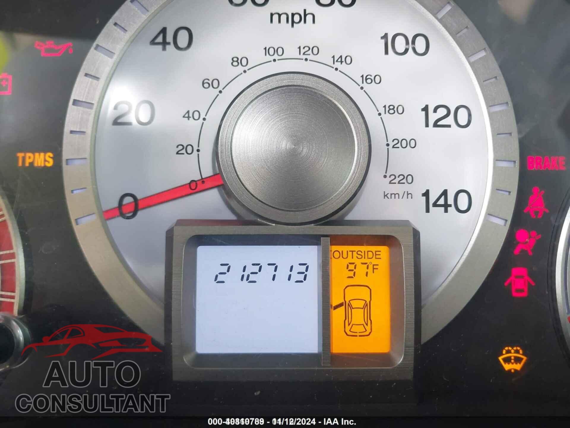 HONDA PILOT 2009 - 5FNYF38509B025806