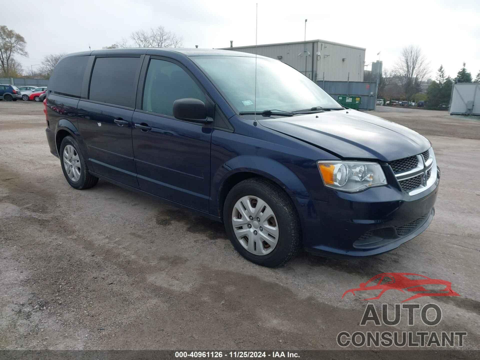 DODGE GRAND CARAVAN 2016 - 2C4RDGBGXGR262798