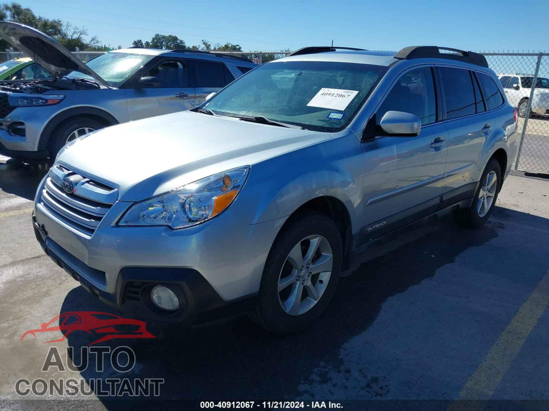 SUBARU OUTBACK 2014 - 4S4BRCLC6E3252732