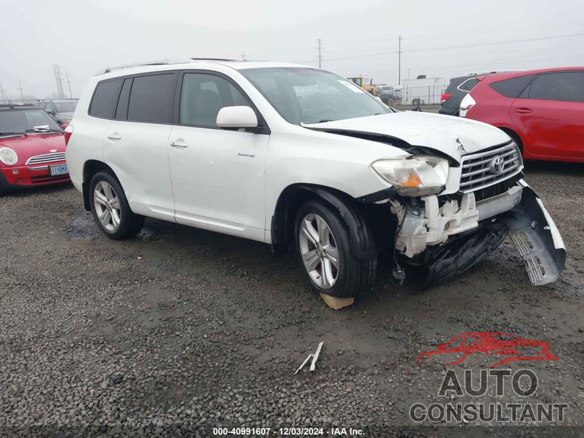 TOYOTA HIGHLANDER 2010 - JTEDK3EH3A2161200