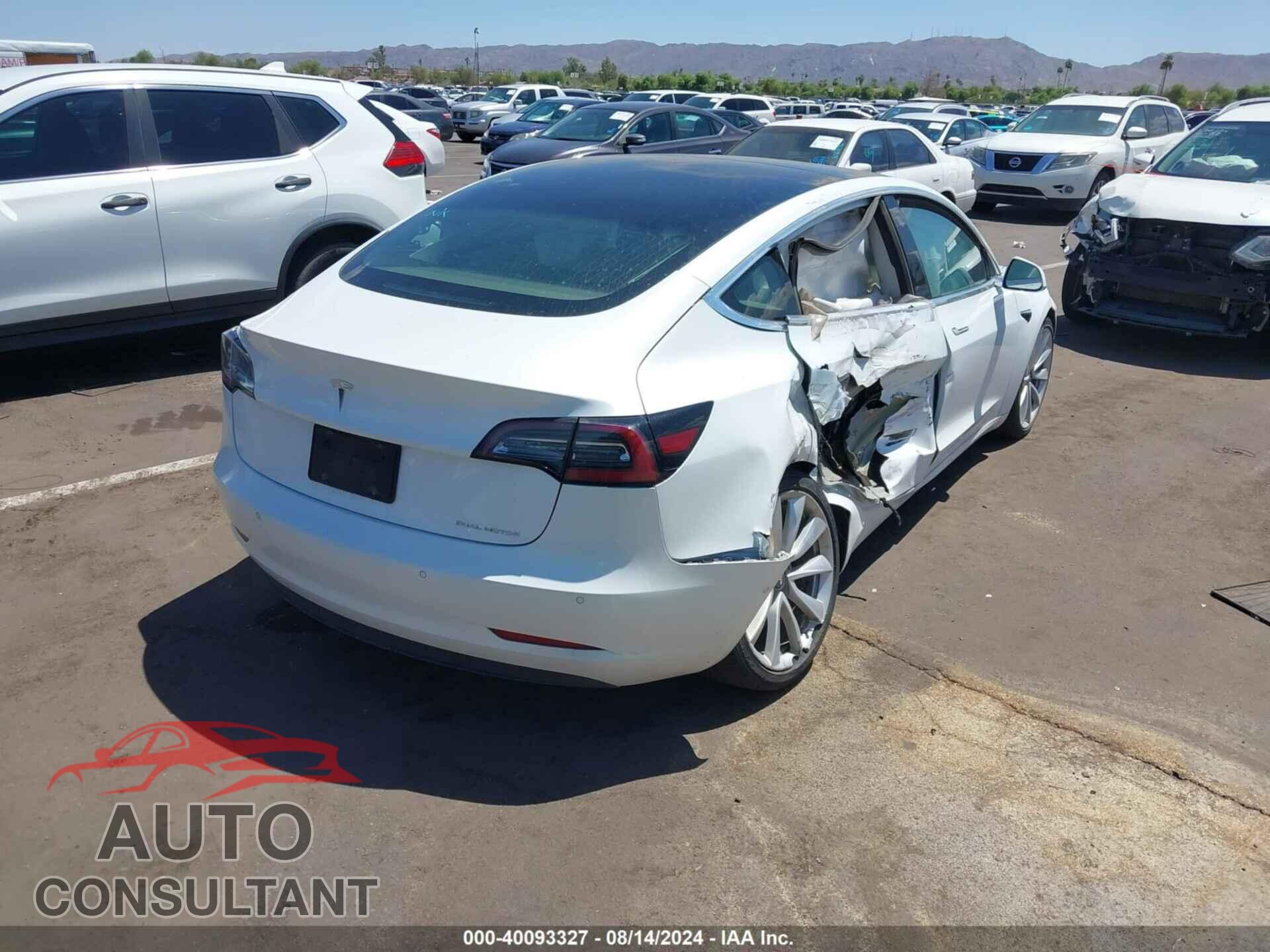 TESLA MODEL 3 2019 - 5YJ3E1EB9KF512830