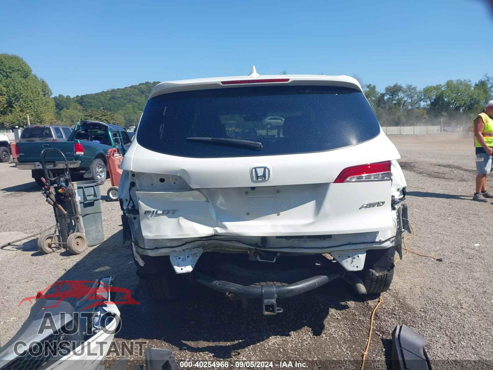 HONDA PILOT 2019 - 5FNYF6H54KB034340