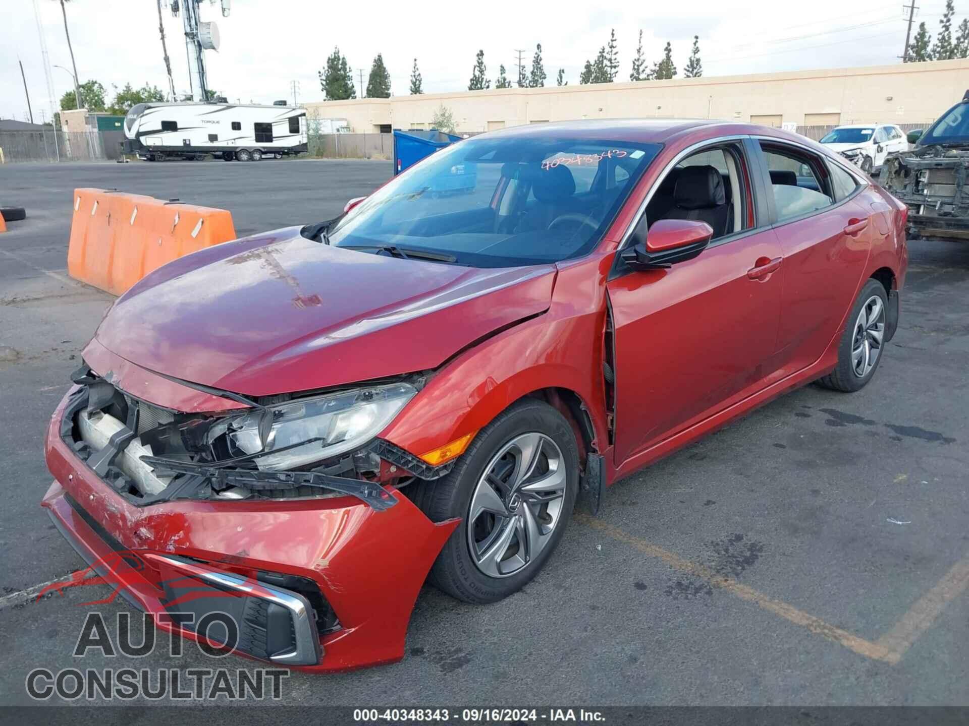 HONDA CIVIC 2019 - 2HGFC2F68KH548501