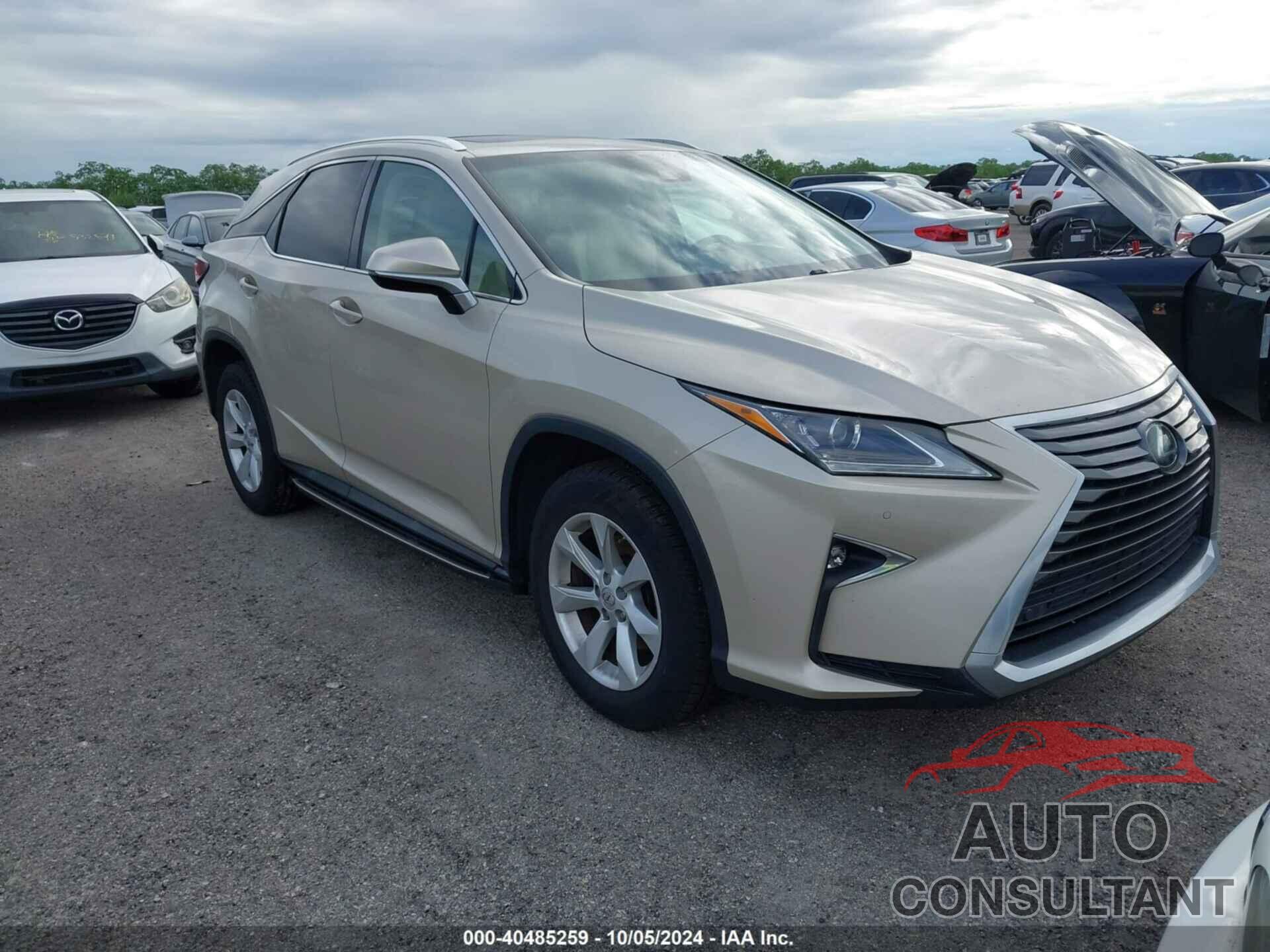 LEXUS RX 2017 - 2T2BZMCA7HC117923