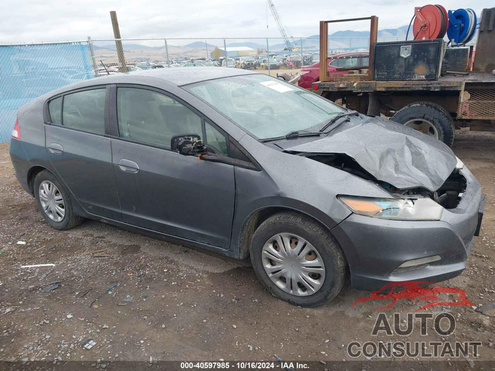 HONDA INSIGHT 2011 - JHMZE2H52BS007381
