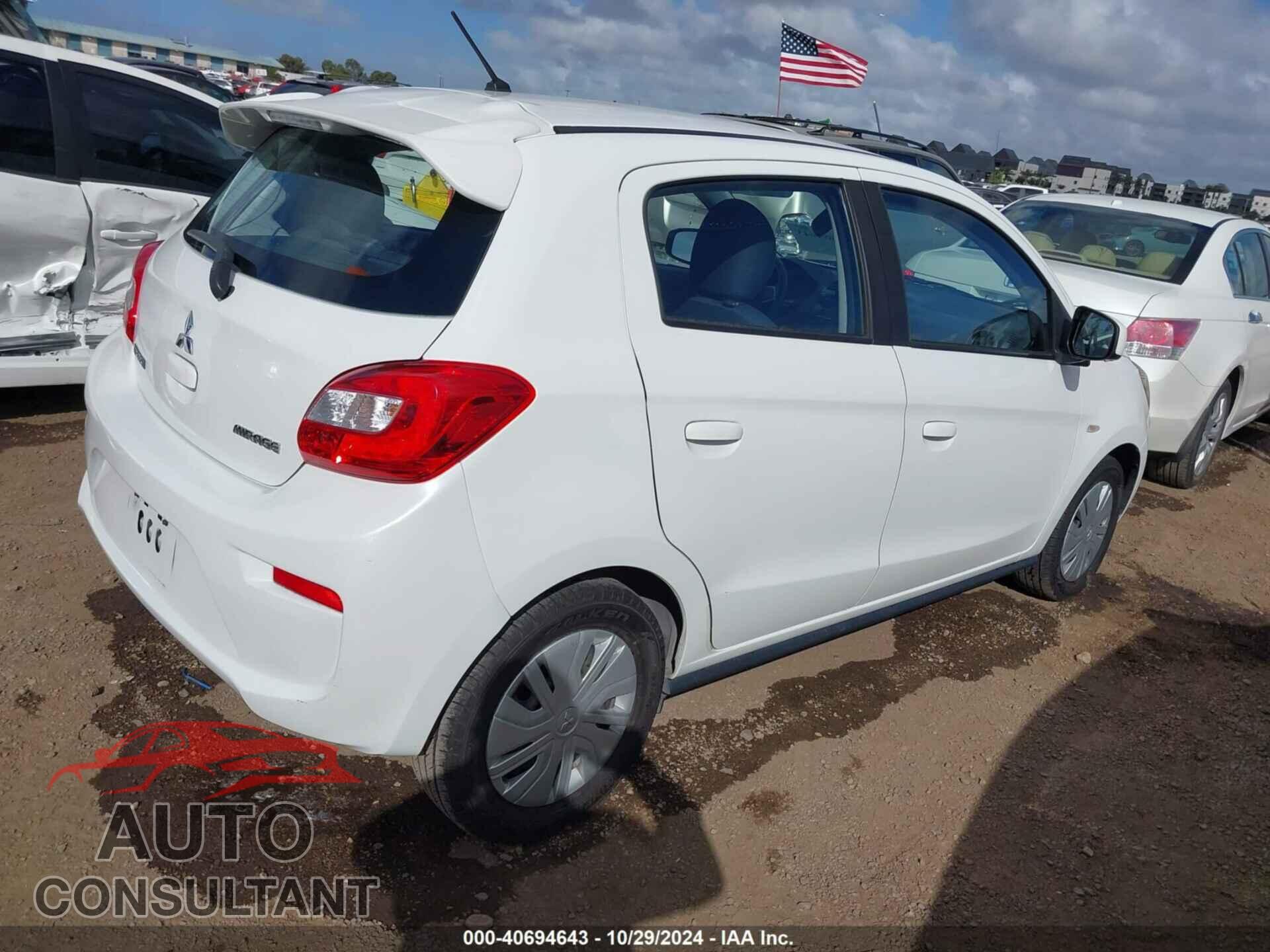 MITSUBISHI MIRAGE 2017 - ML32A3HJ3HH018805