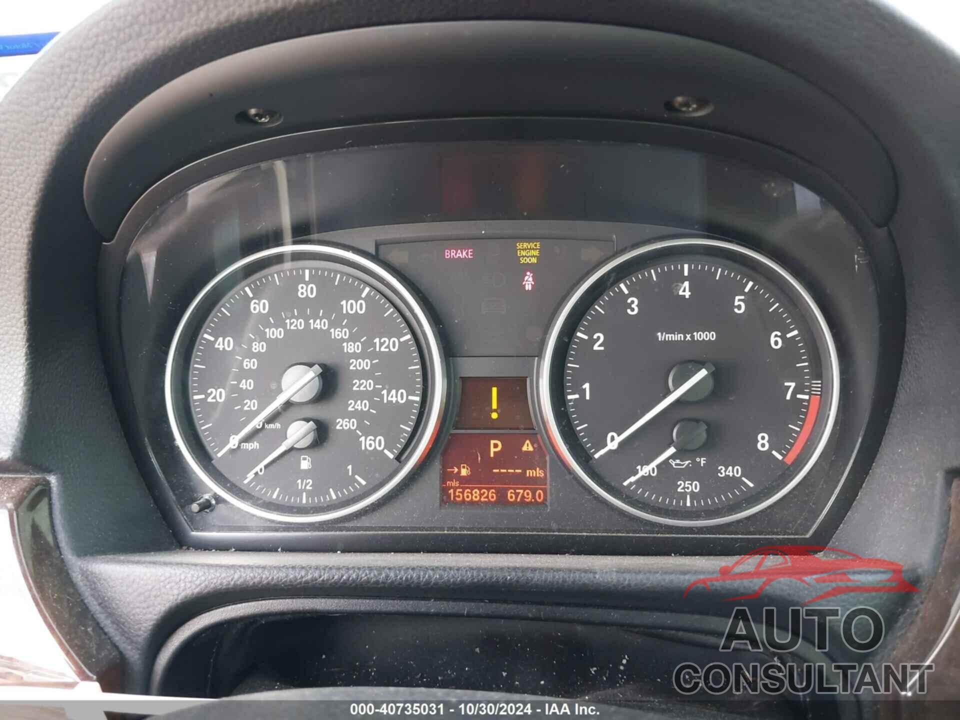 BMW 328I 2013 - WBAKF3C56DJ385545