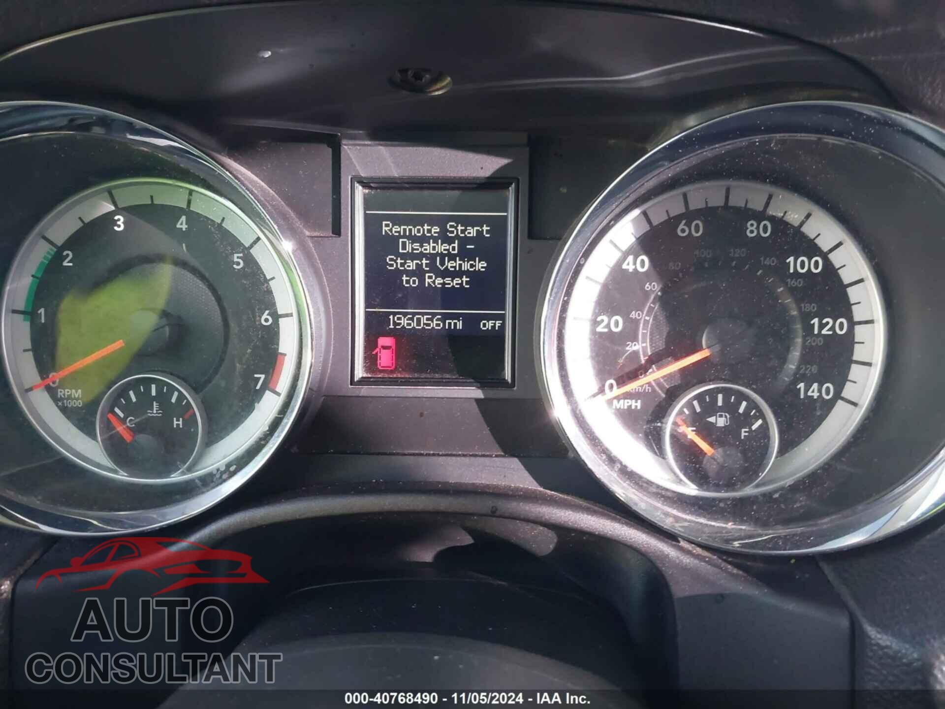 DODGE DURANGO 2012 - 1C4RDHDG9CC118519