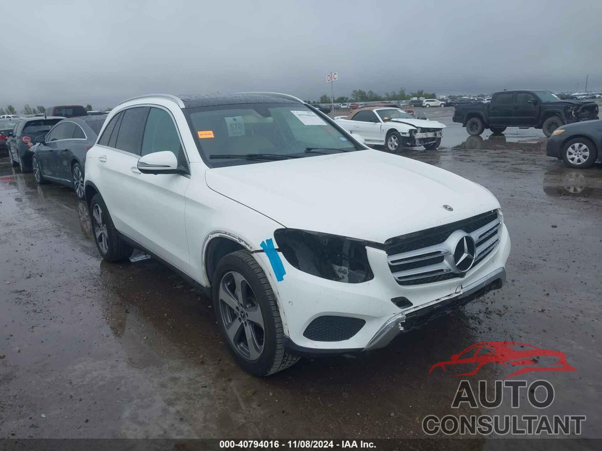 MERCEDES-BENZ GLC 300 2018 - WDC0G4JB5JV079165