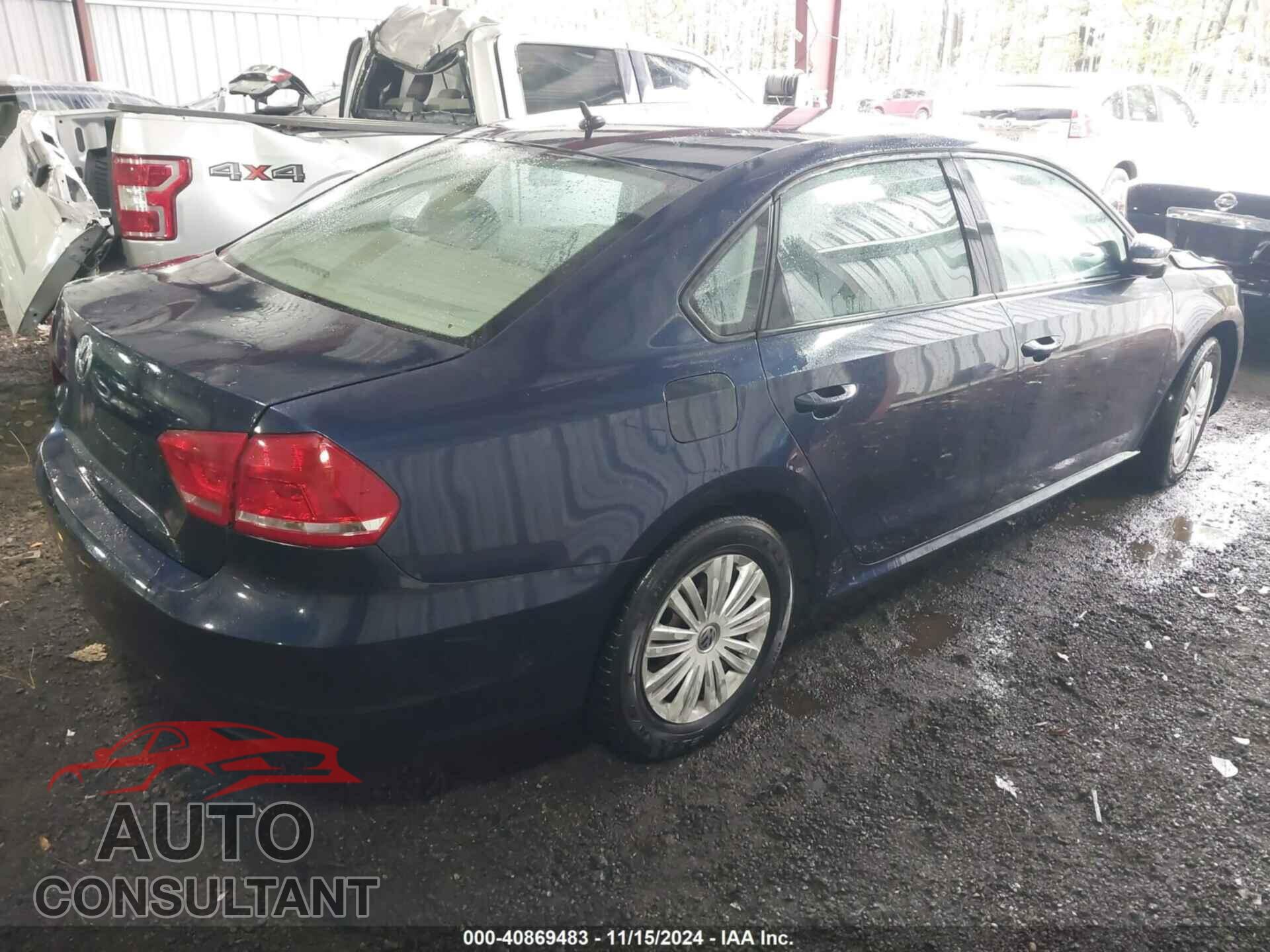 VOLKSWAGEN PASSAT 2015 - 1VWAT7A37FC004788