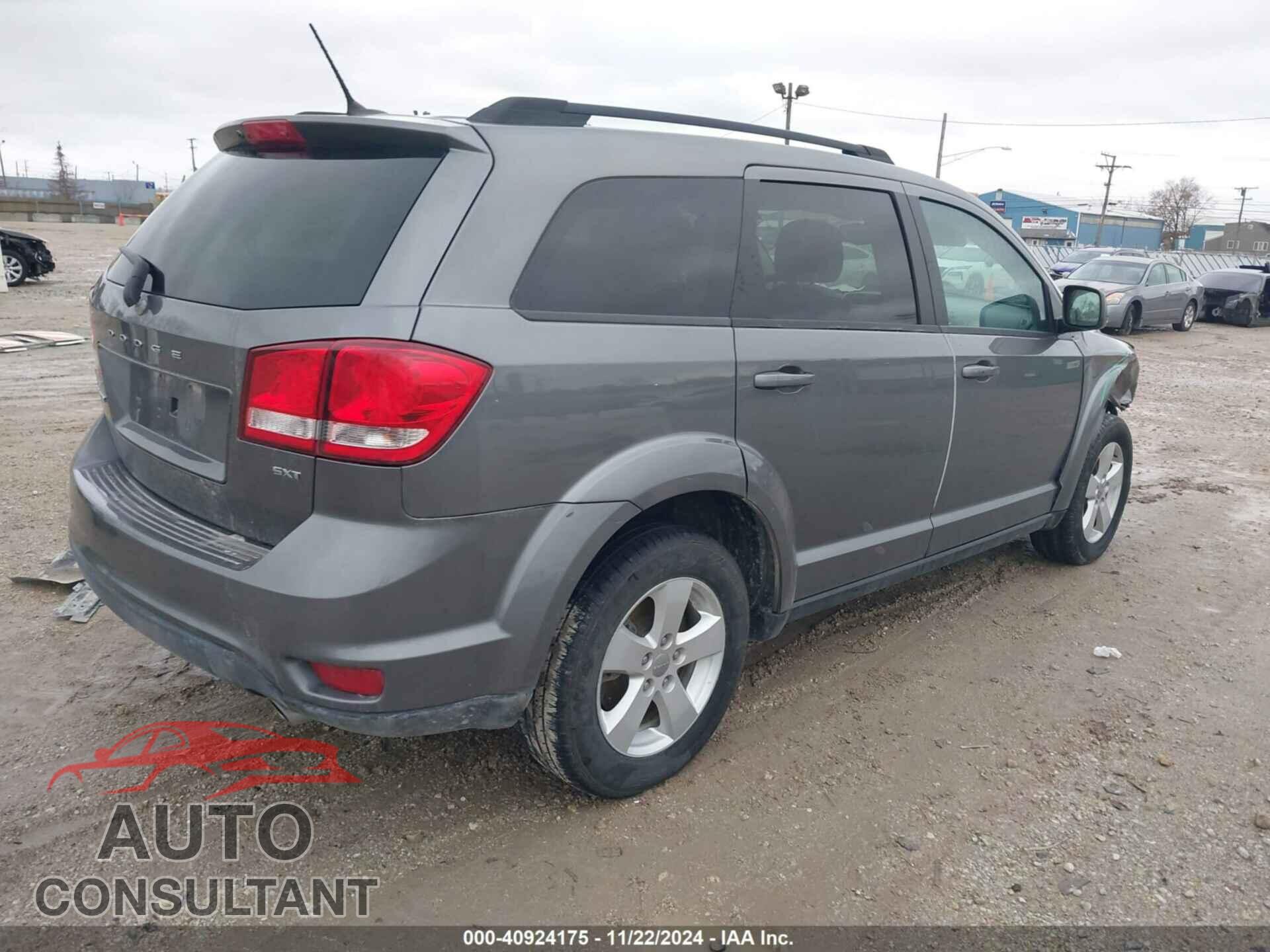 DODGE JOURNEY 2012 - 3C4PDCBG3CT395099