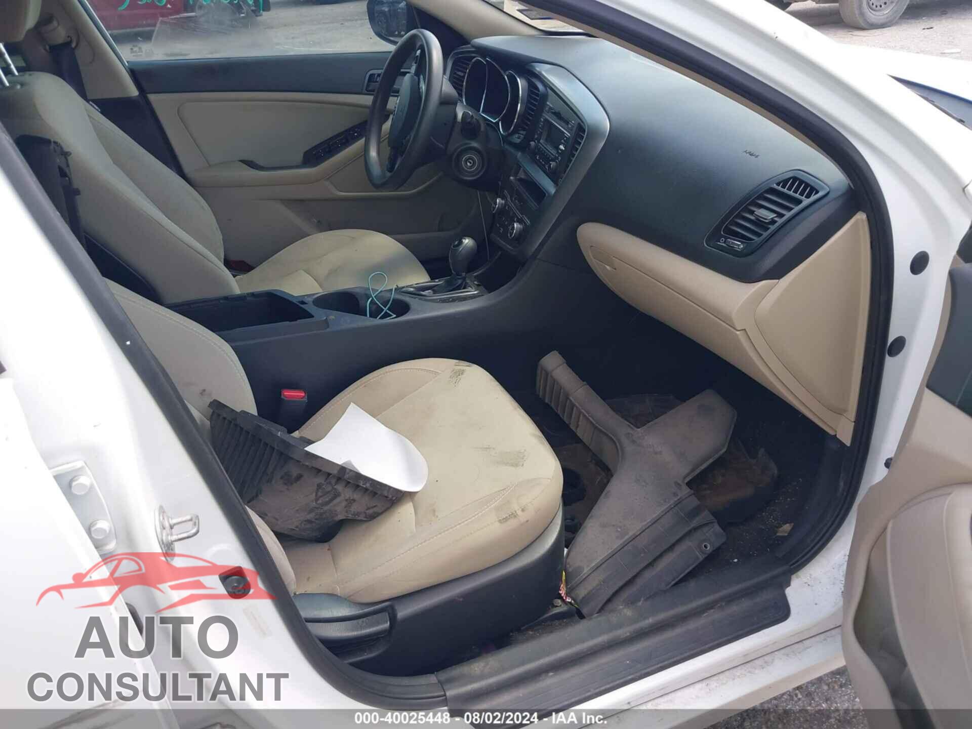 KIA OPTIMA 2013 - 5XXGM4A70DG183958