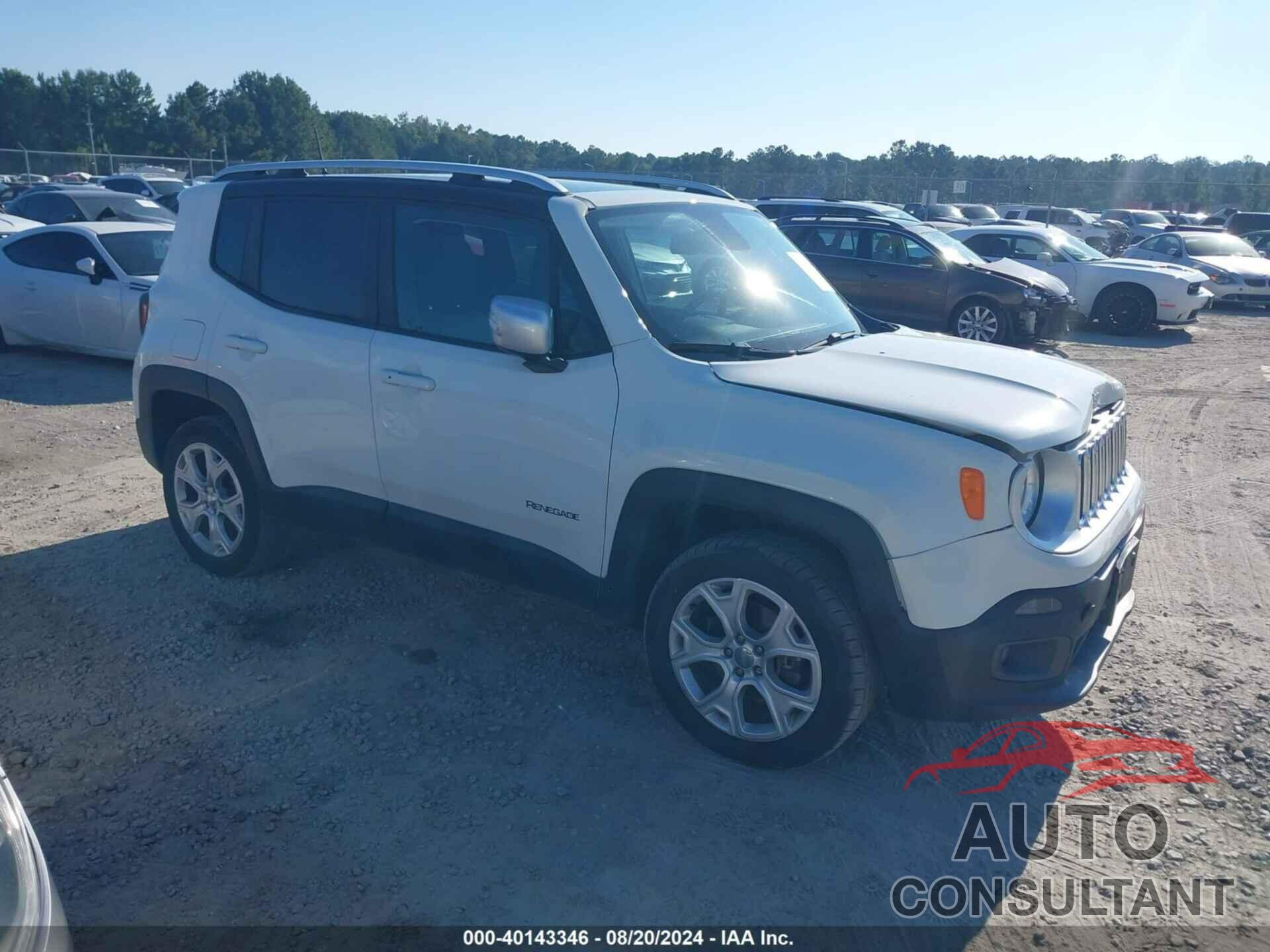 JEEP RENEGADE 2018 - ZACCJBDB9JPH03061
