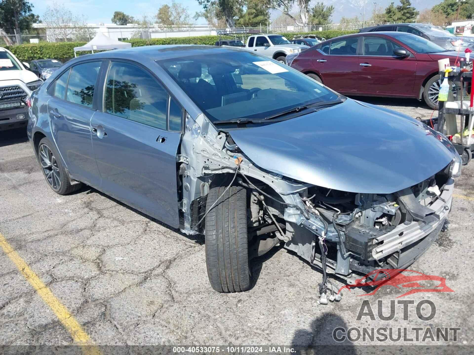TOYOTA COROLLA 2021 - JTDS4MCE4MJ076896