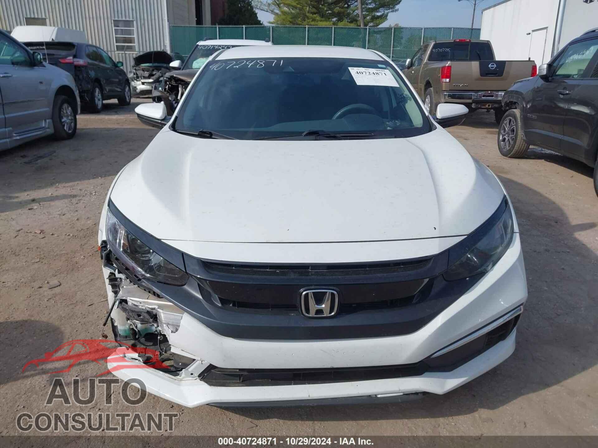 HONDA CIVIC 2019 - 19XFC2F62KE015571