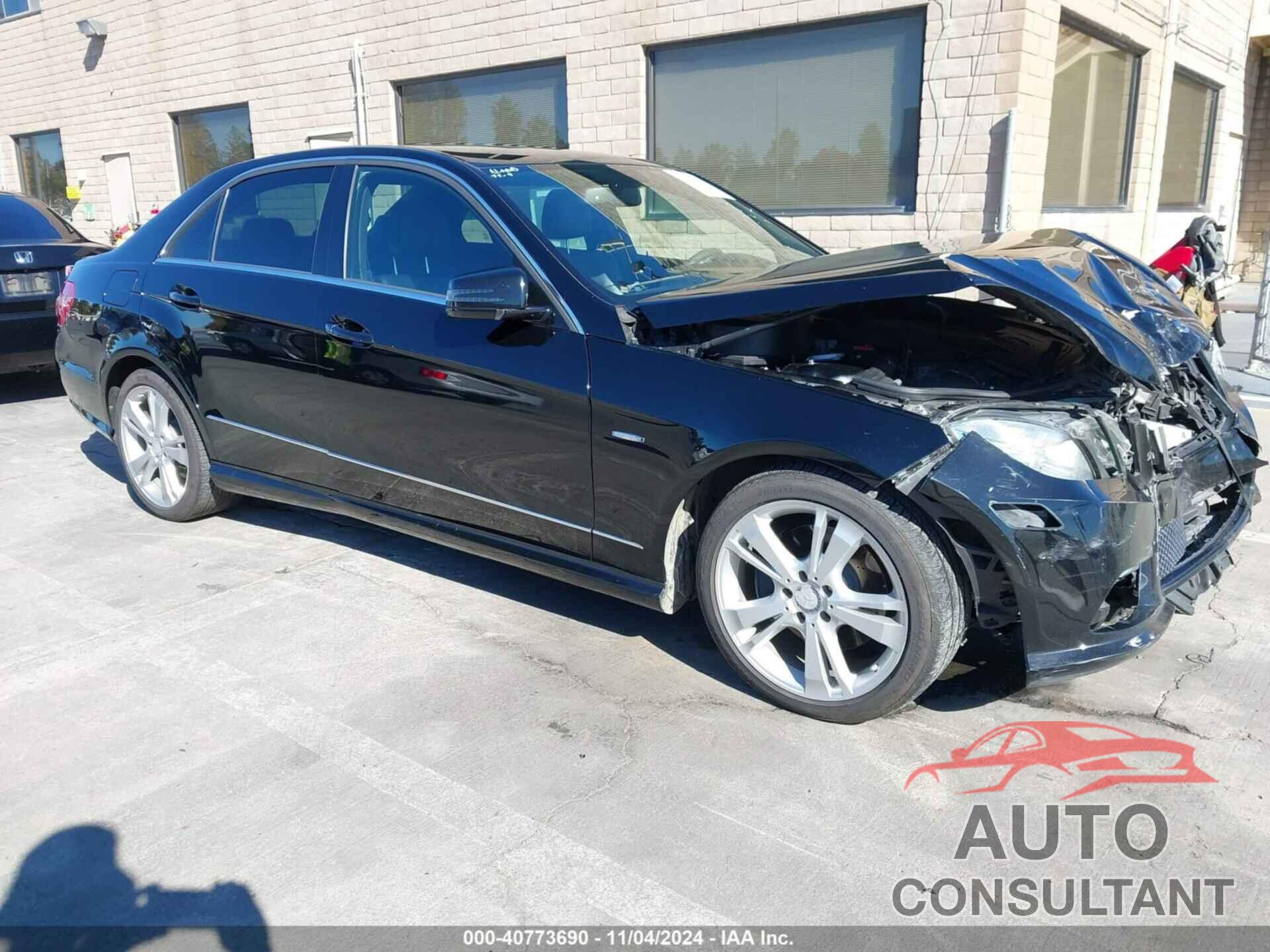 MERCEDES-BENZ E 350 2012 - WDDHF5KBXCA574462