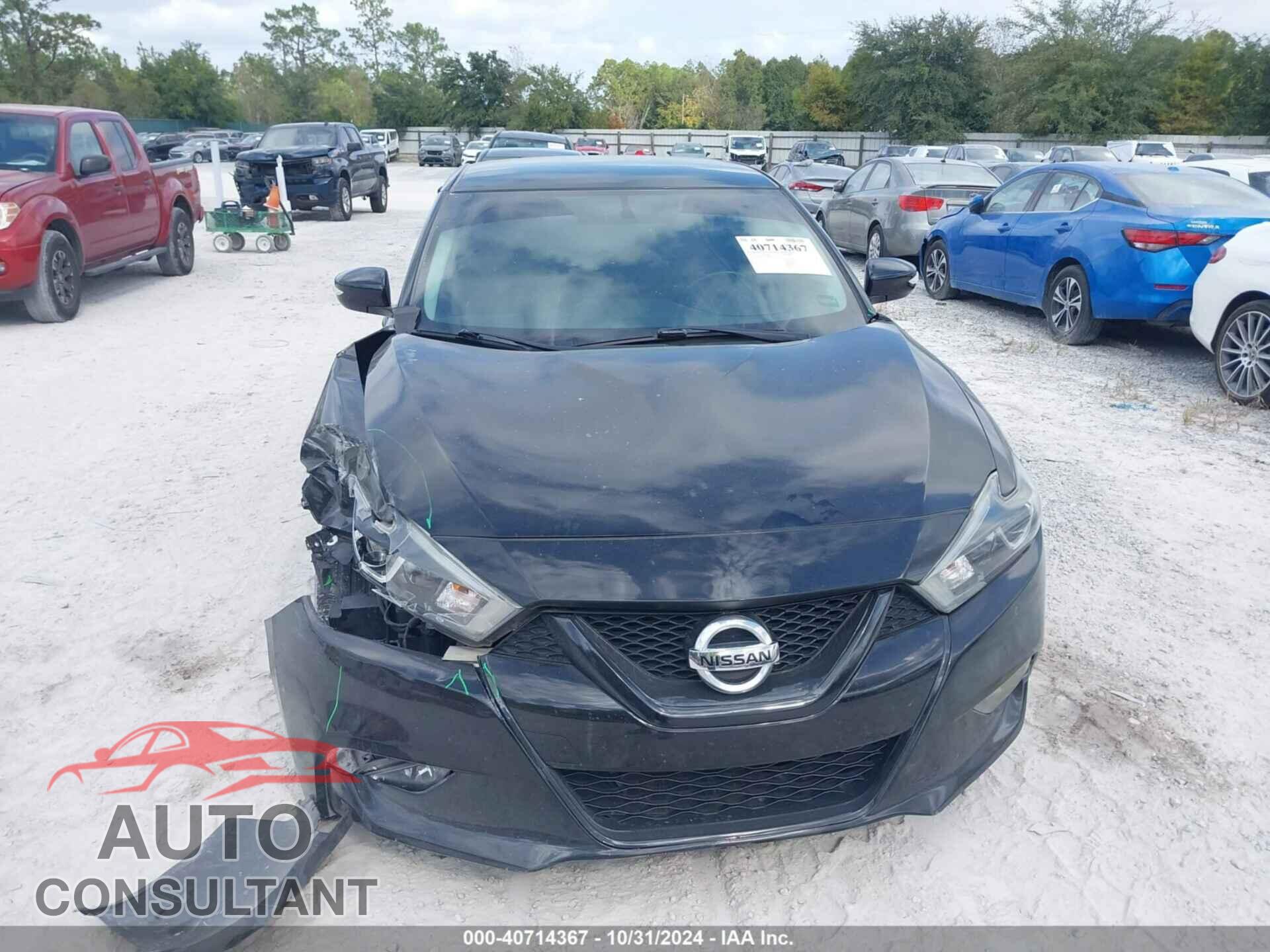 NISSAN MAXIMA 2017 - 1N4AA6AP1HC380496