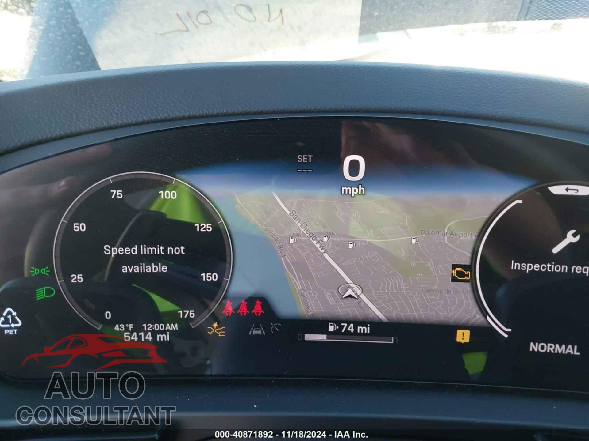 PORSCHE CAYENNE COUPE 2024 - WP1BA2AY2RDA53616