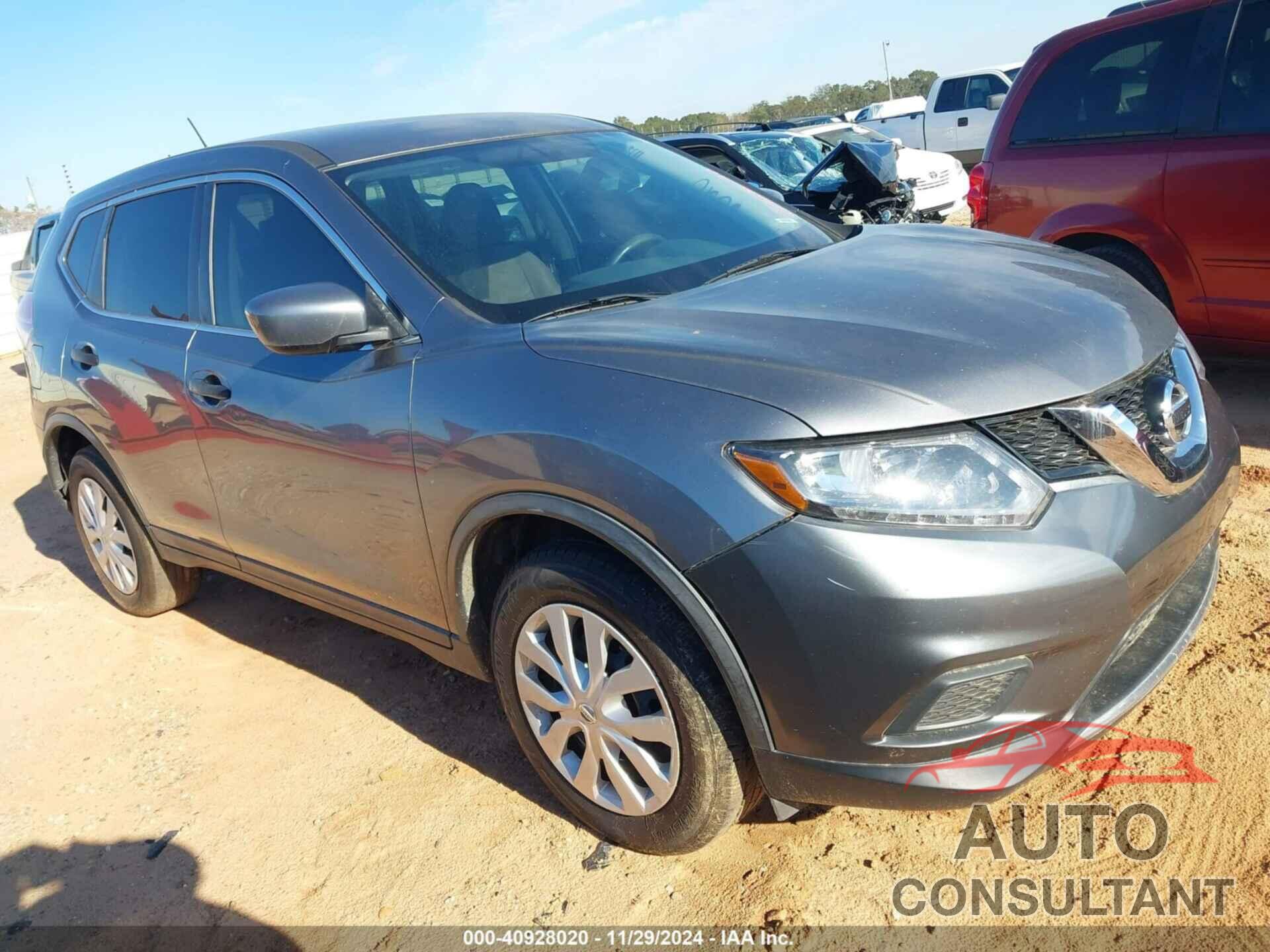 NISSAN ROGUE 2016 - KNMAT2MT5GP675811