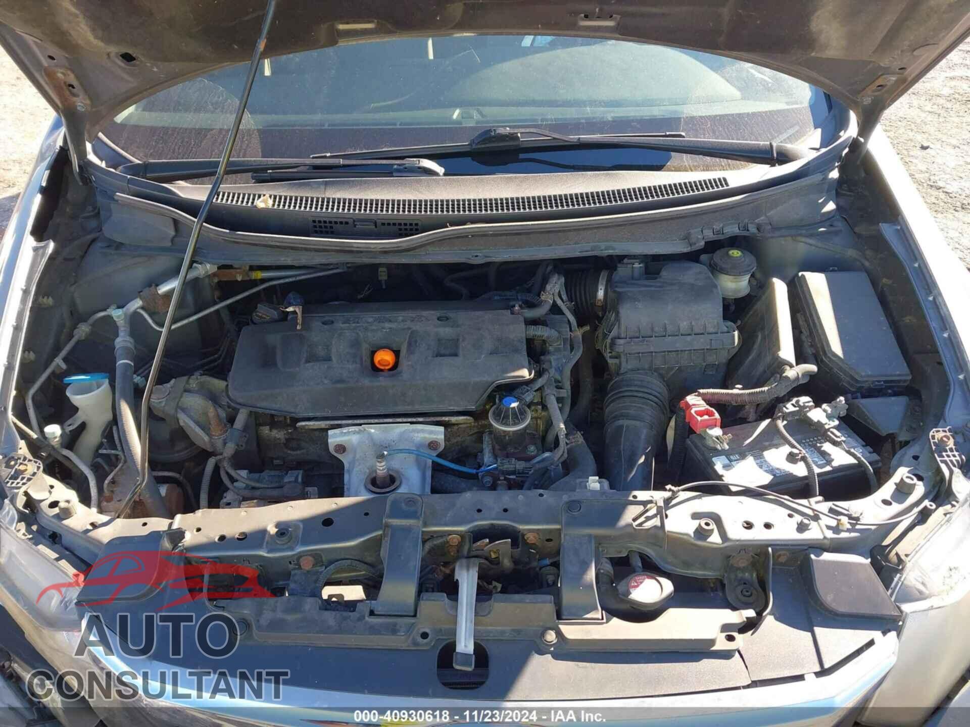 HONDA CIVIC 2012 - 19XFB2F87CE019377