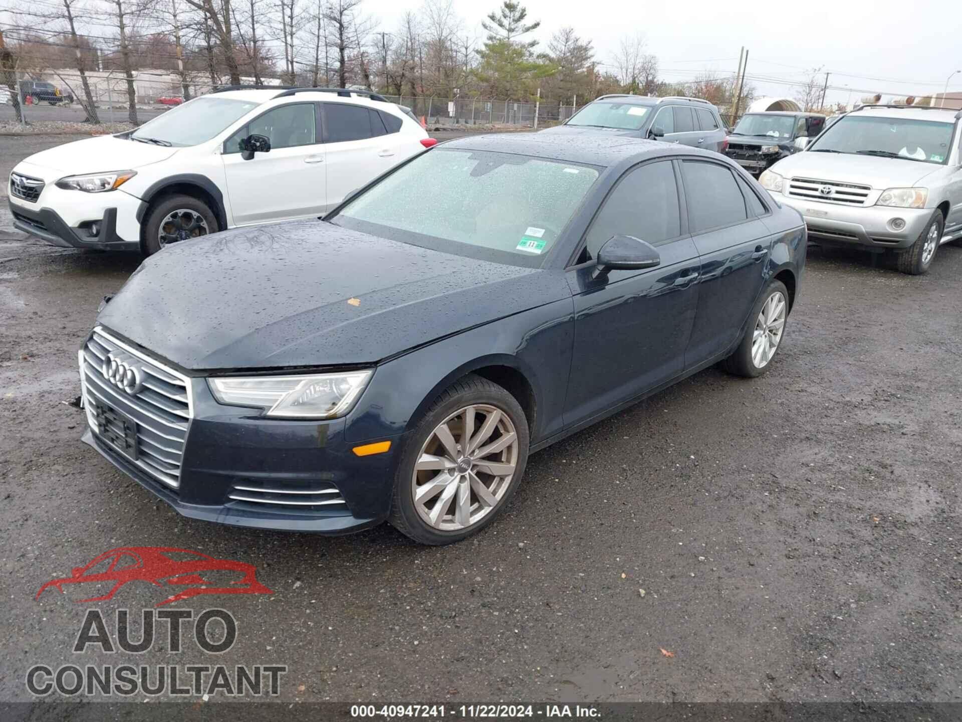AUDI A4 2017 - WAUGMAF46HA161832