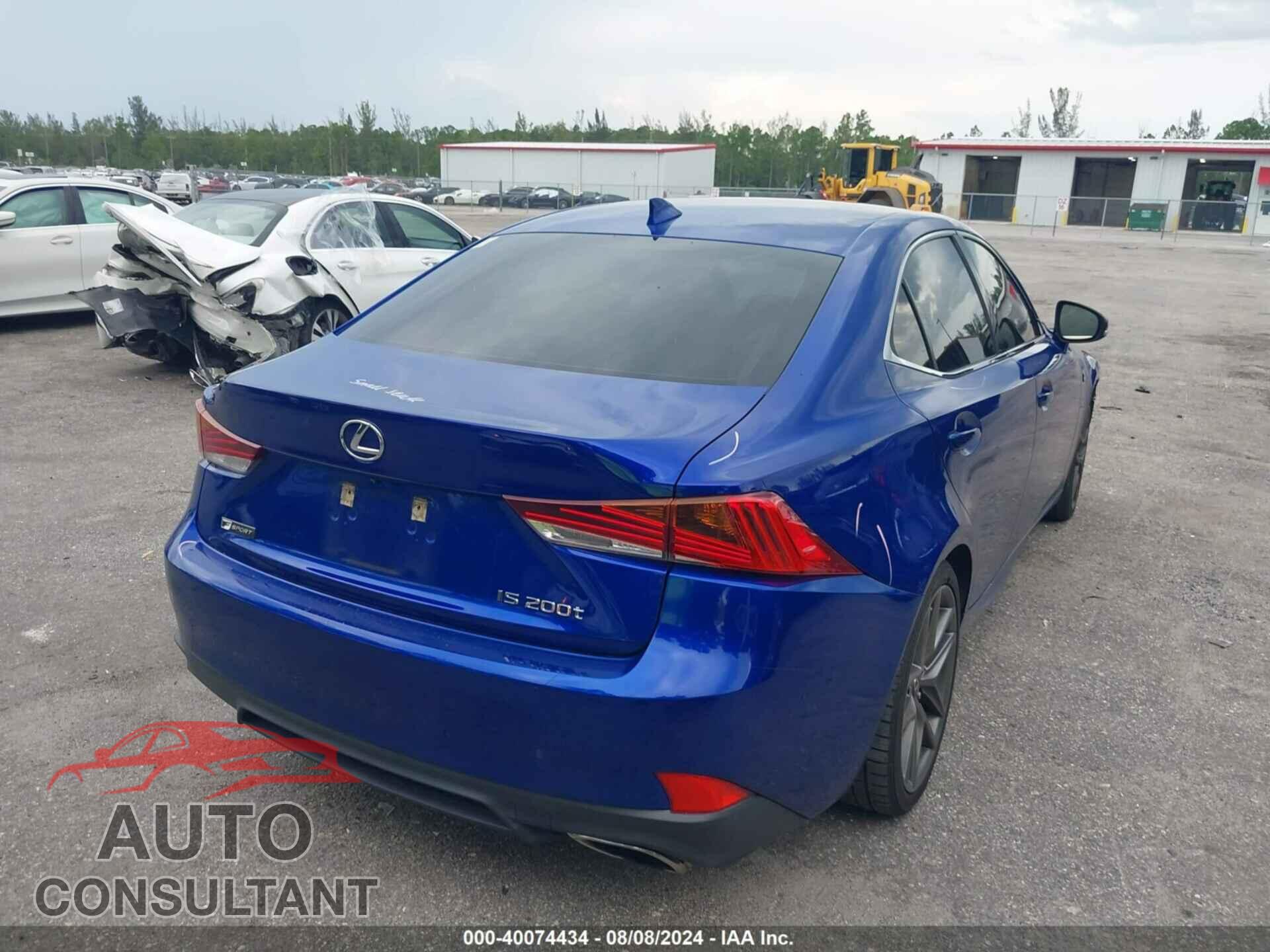 LEXUS IS 200T 2017 - JTHBA1D29H5048486