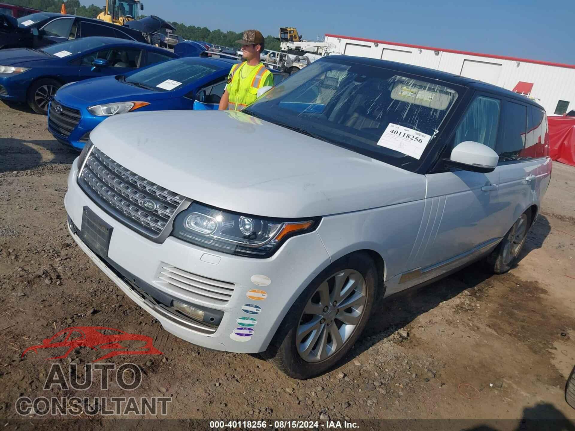 LAND ROVER RANGE ROVER 2016 - SALGS2VF9GA253588