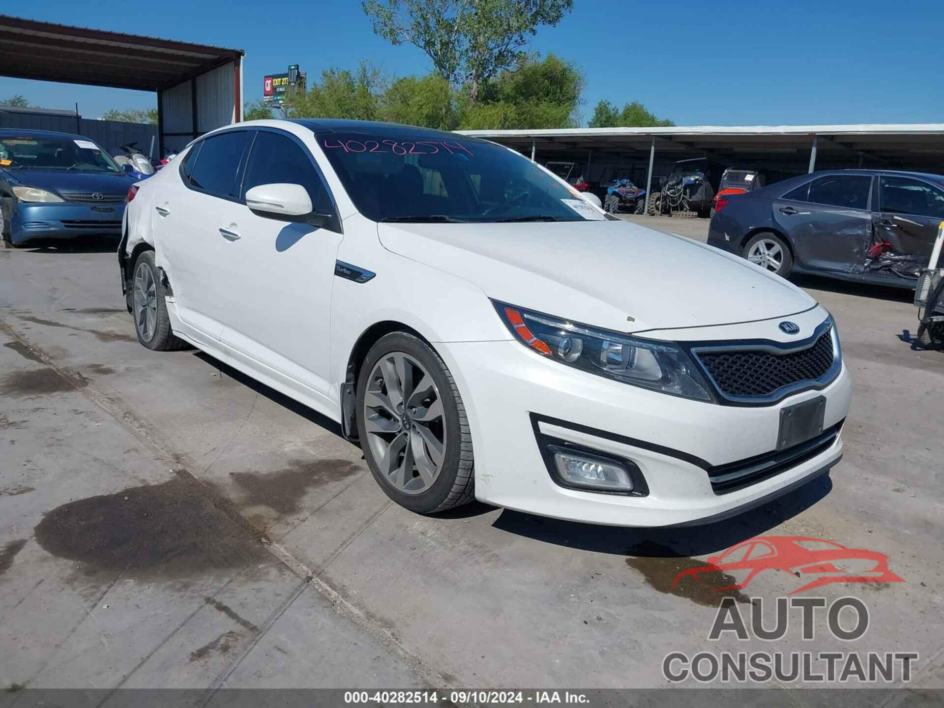 KIA OPTIMA 2014 - 5XXGR4A67EG315396