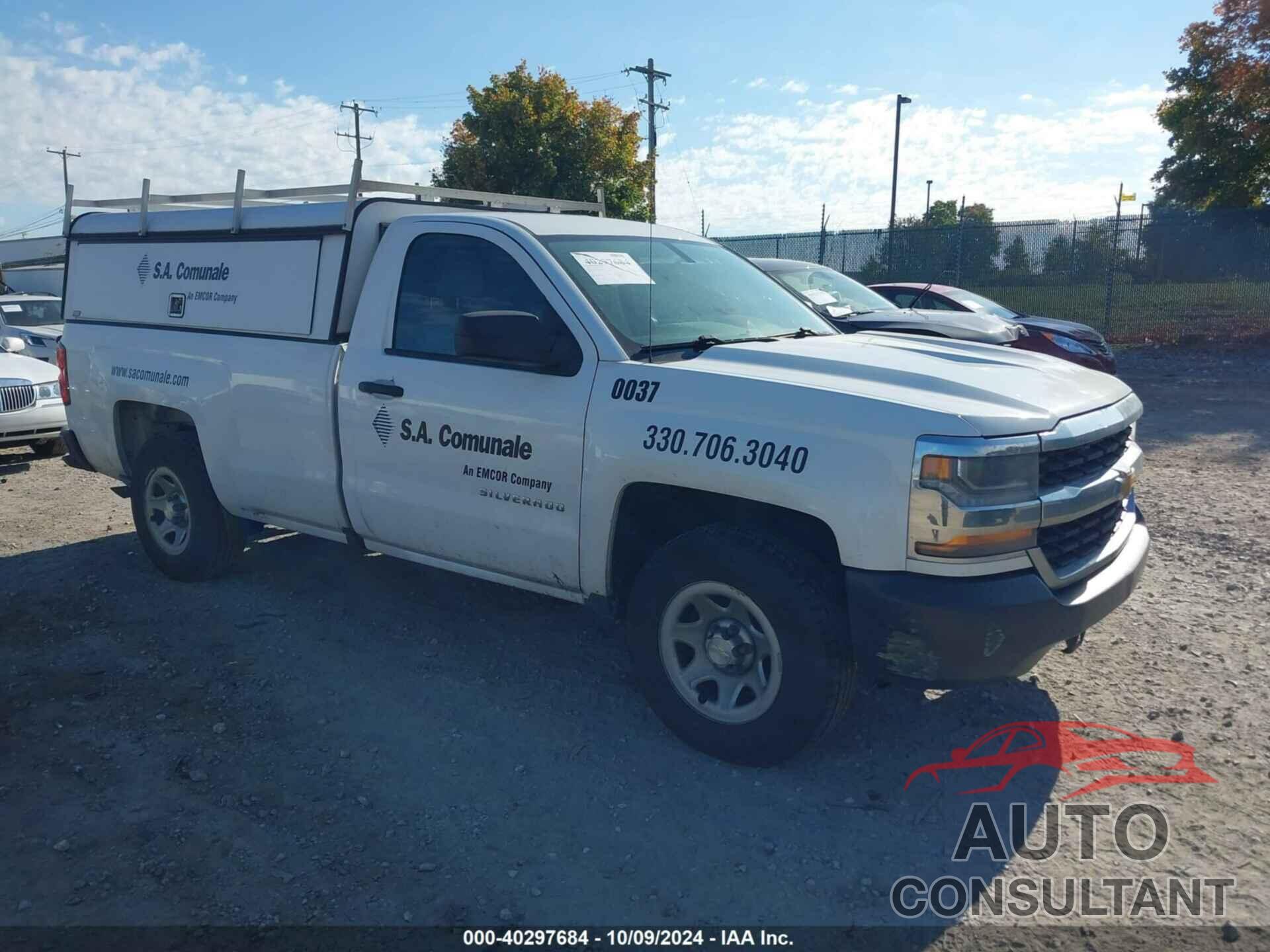 CHEVROLET SILVERADO 2016 - 1GCNCNEC5GZ183818