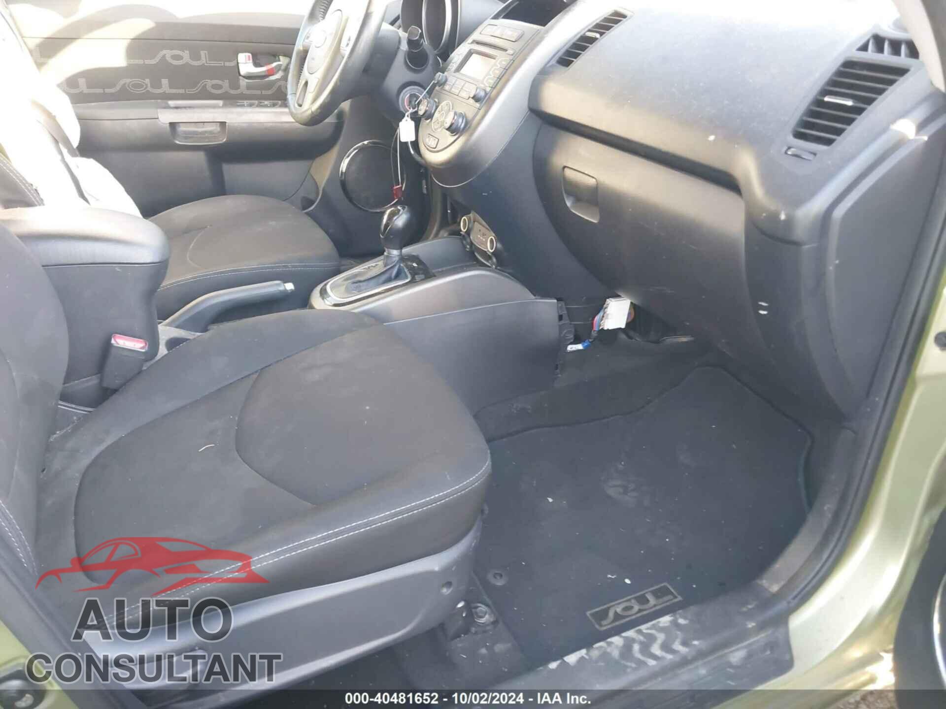 KIA SOUL 2012 - KNDJT2A64C7437926