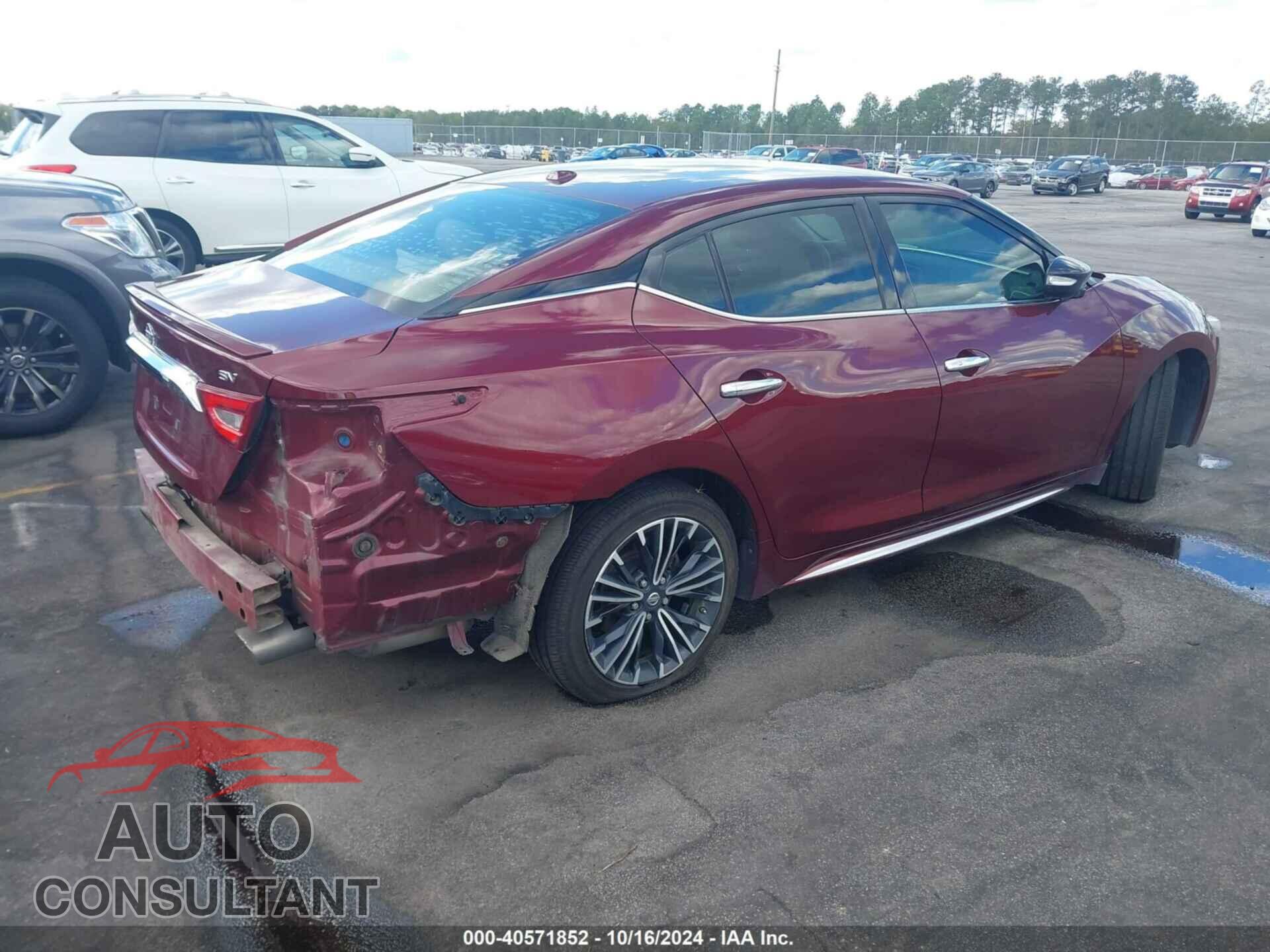 NISSAN MAXIMA 2017 - 1N4AA6AP9HC398650