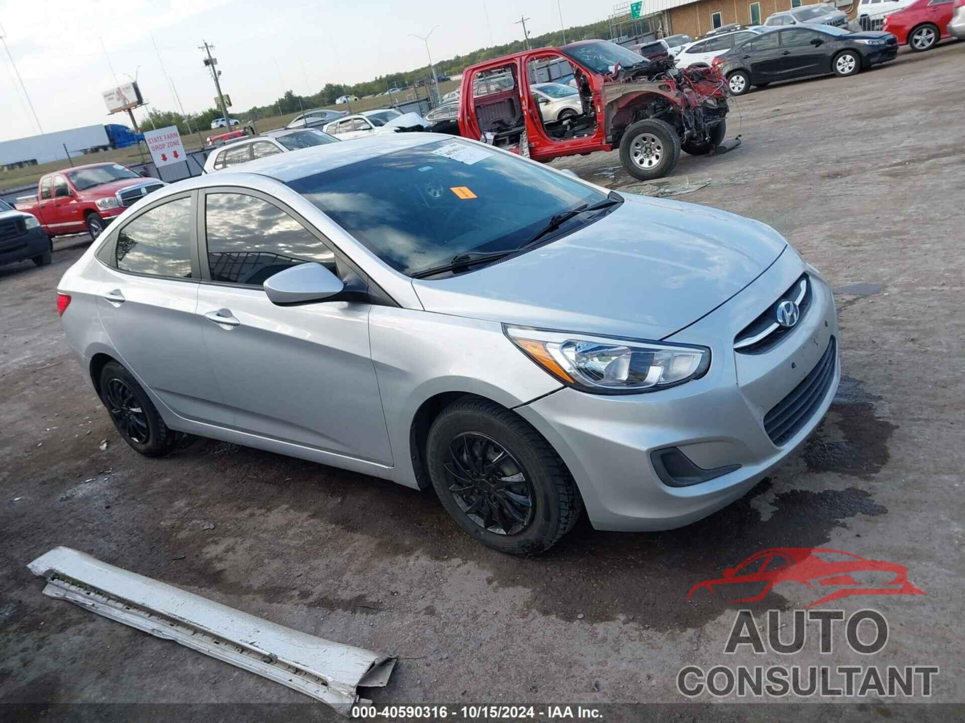 HYUNDAI ACCENT 2016 - KMHCT4AEXGU002293