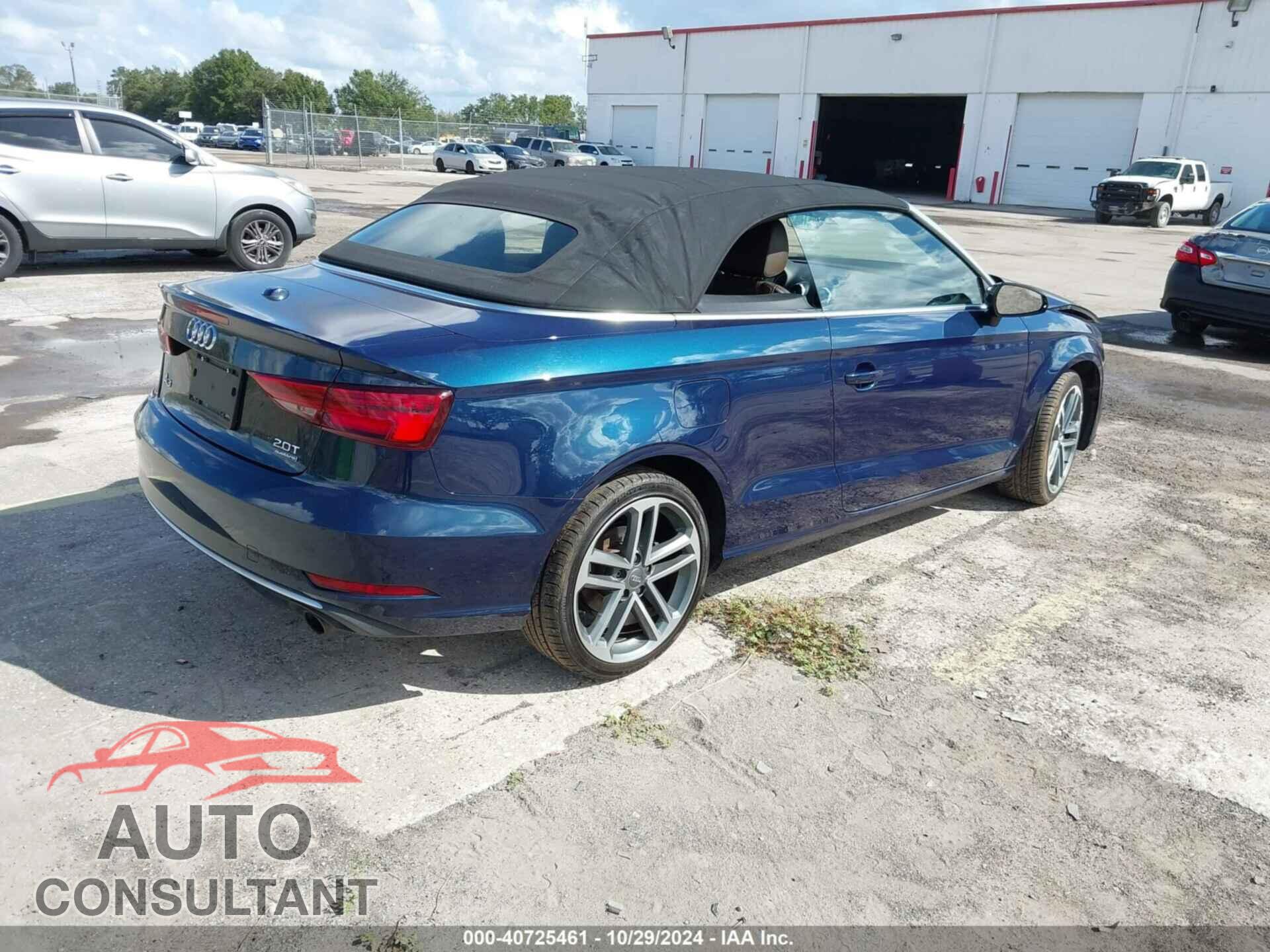 AUDI A3 2017 - WAU78LFF0H1043471