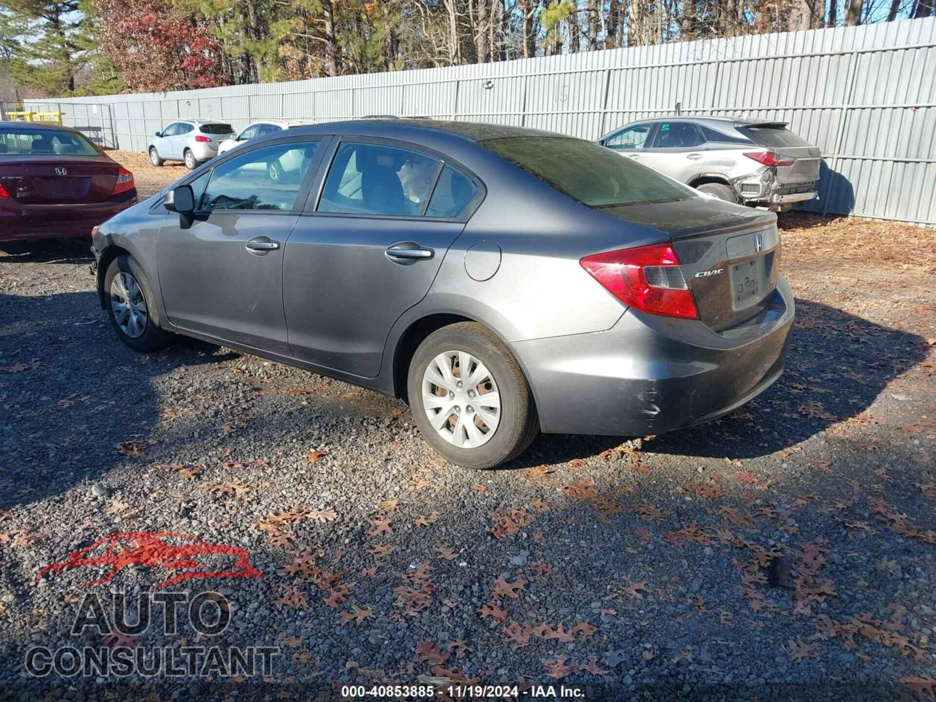 HONDA CIVIC 2012 - 2HGFB2F56CH596641