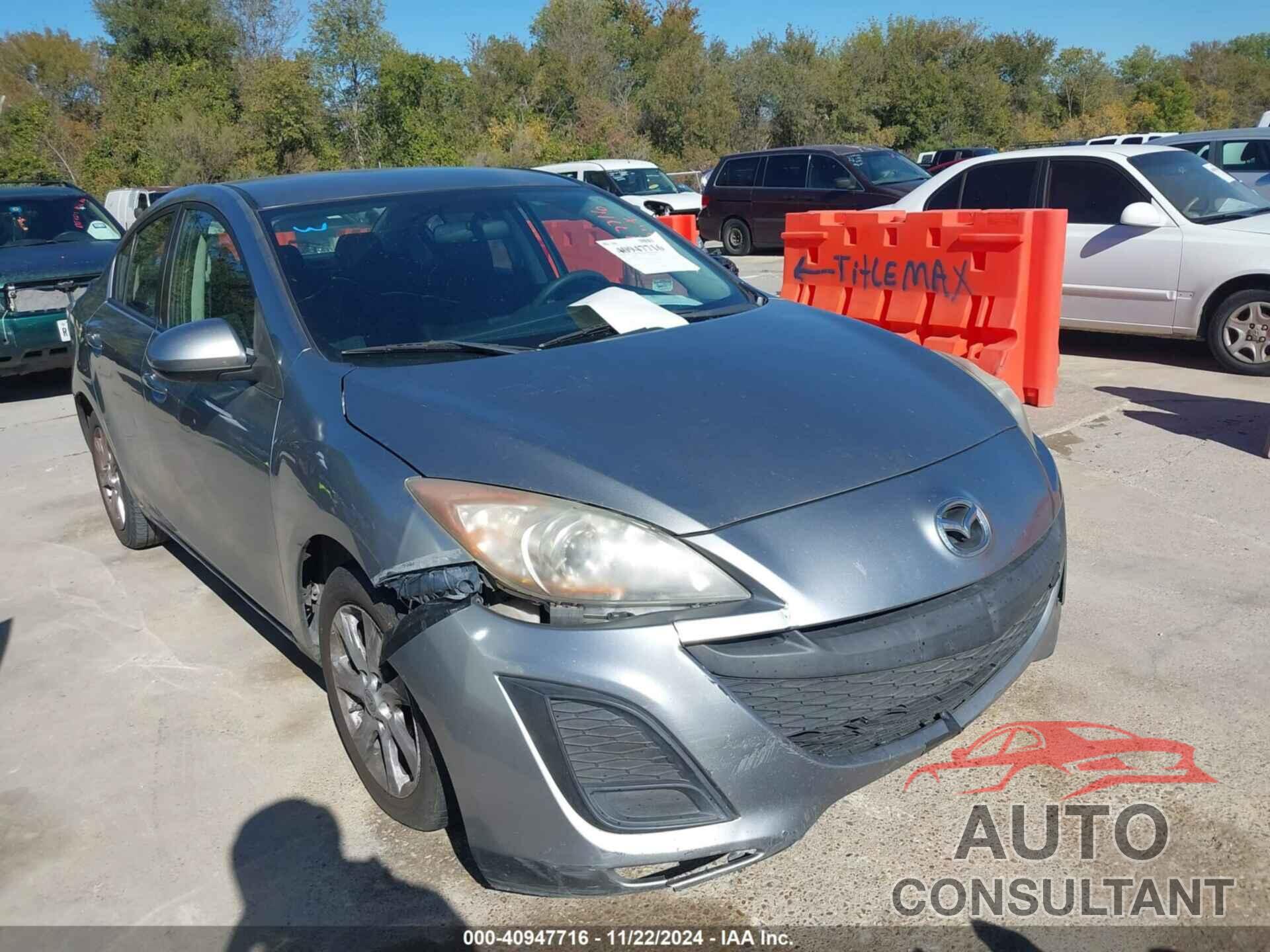 MAZDA MAZDA3 2010 - JM1BL1SG7A1334179