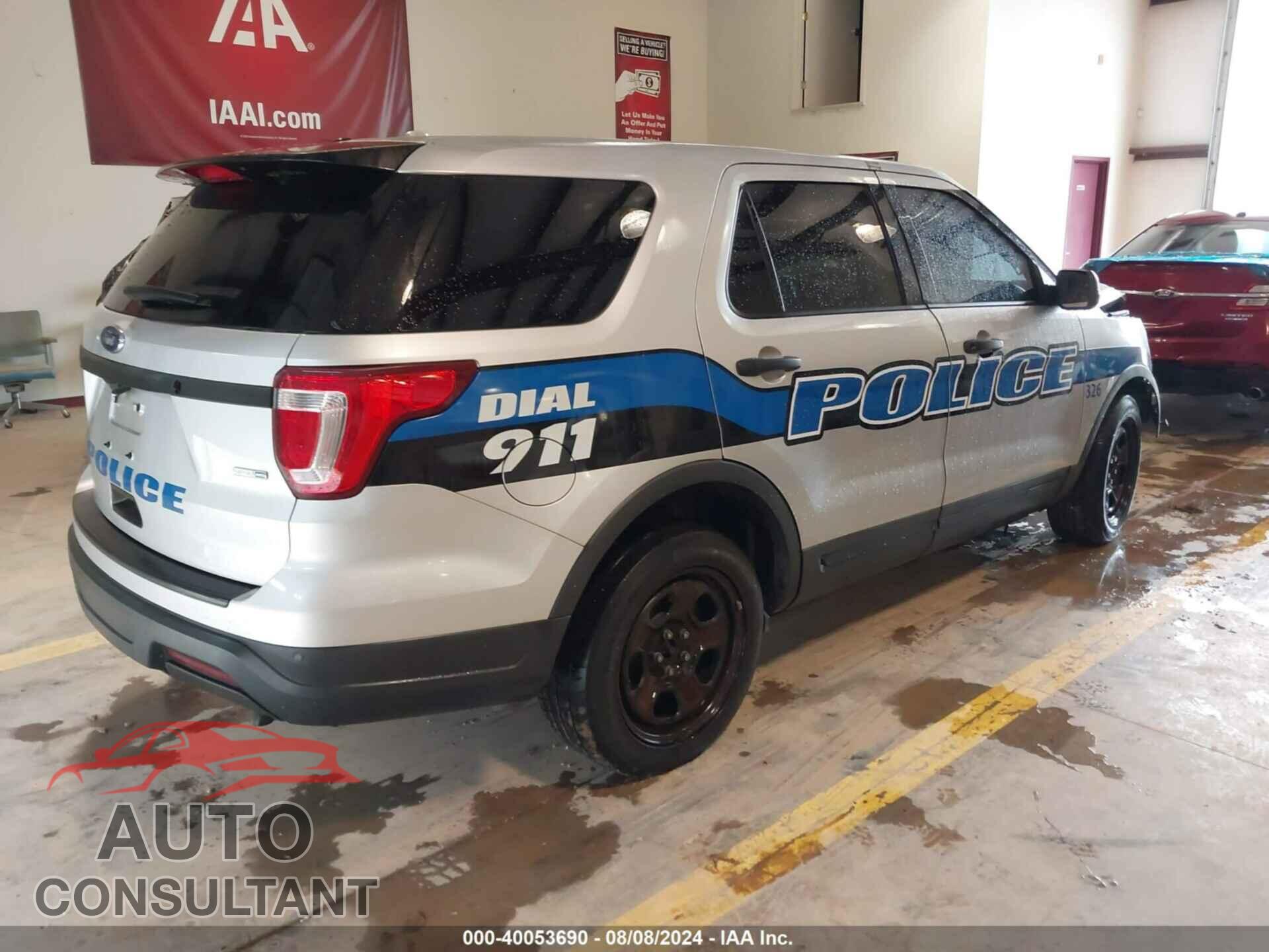 FORD POLICE INTERCEPTOR UTILITY 2018 - 1FM5K8AR5JGB12356