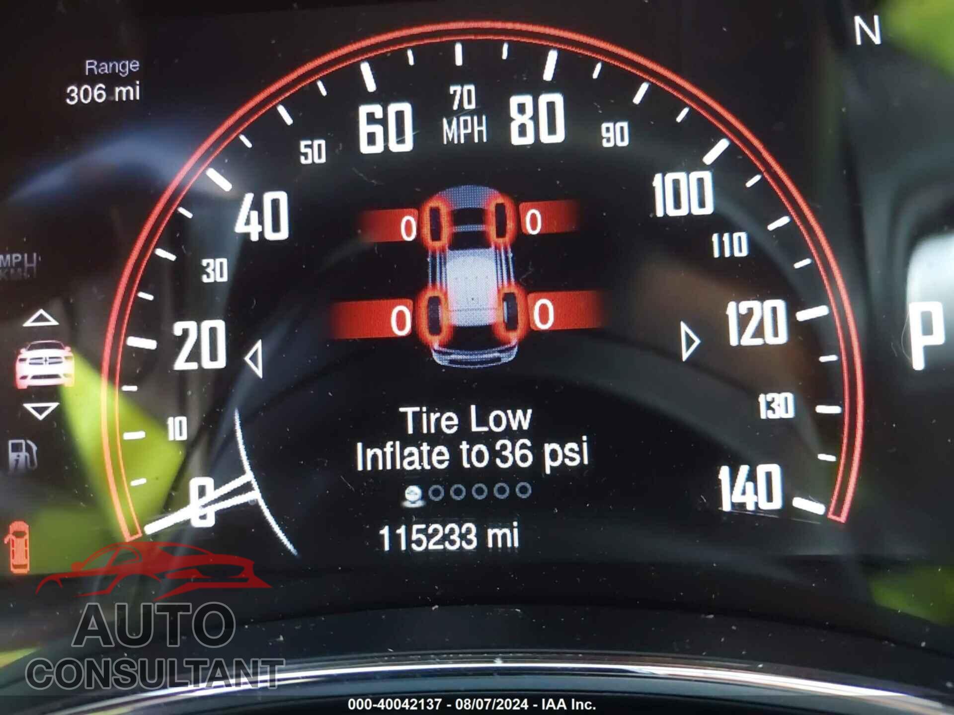 DODGE DURANGO 2015 - 1C4RDJDG5FC105990